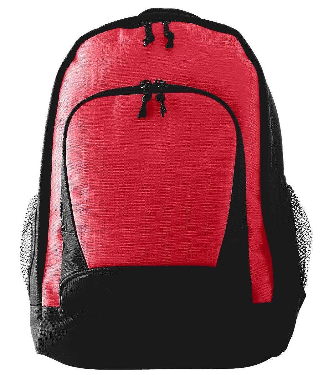 Augusta 1710 Ripstop Backpack - Red Black - HIT a Double