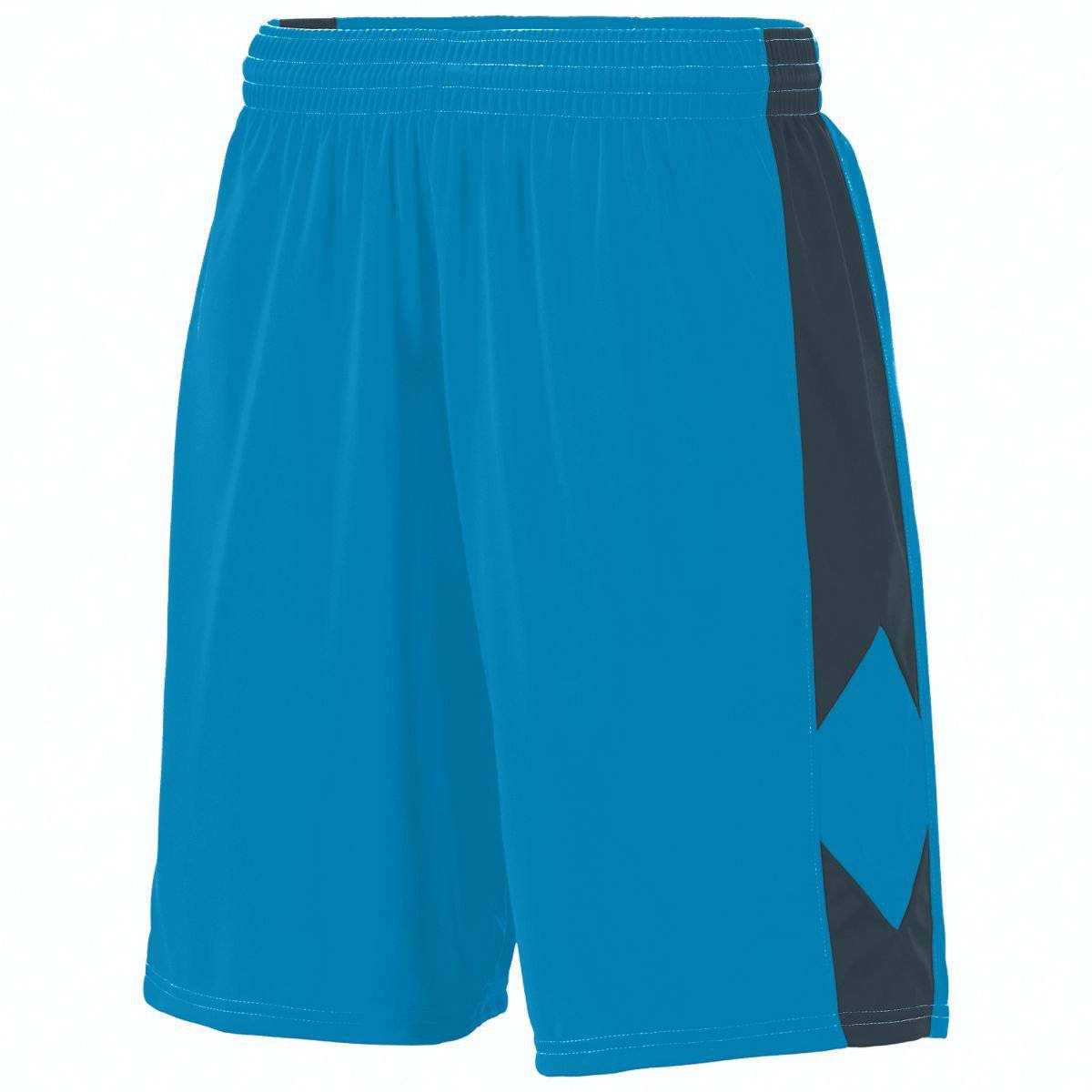 Augusta 1715 Block Out Short - Blue Dark Gray - HIT a Double