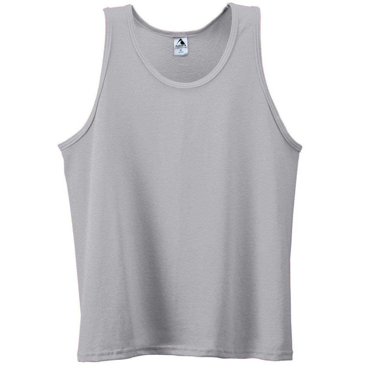 Augusta 180 Poly Cotton Athletic Tank - Athletic Heather - HIT a Double