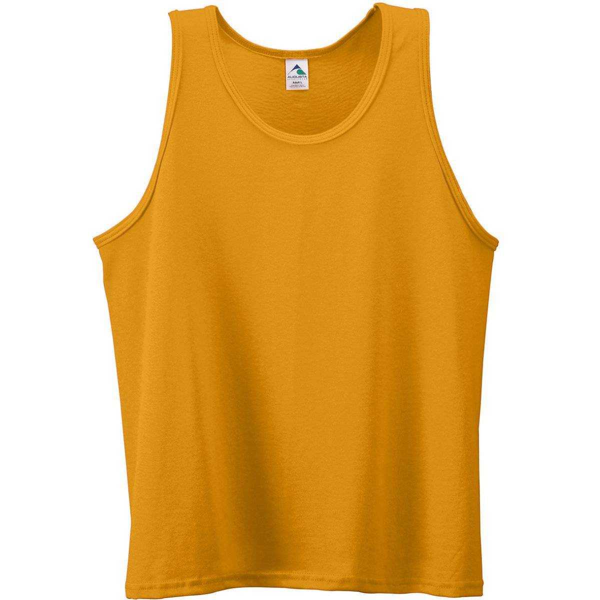 Augusta 181 Youth Poly/Cotton Athletic Tank - Gold - HIT a Double