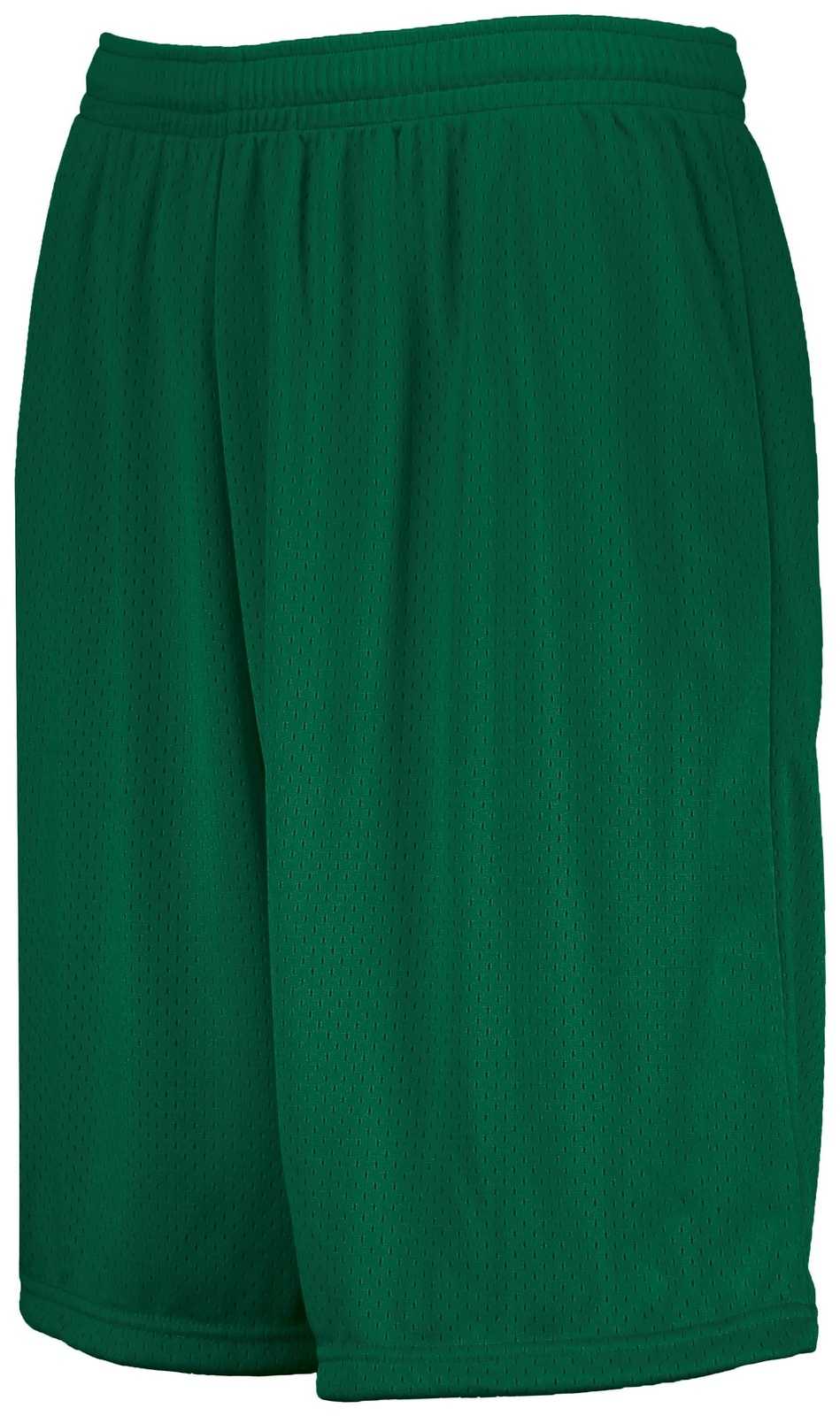Augusta 1844 9-Inch Modified Mesh Shorts - Dark Green - HIT a Double