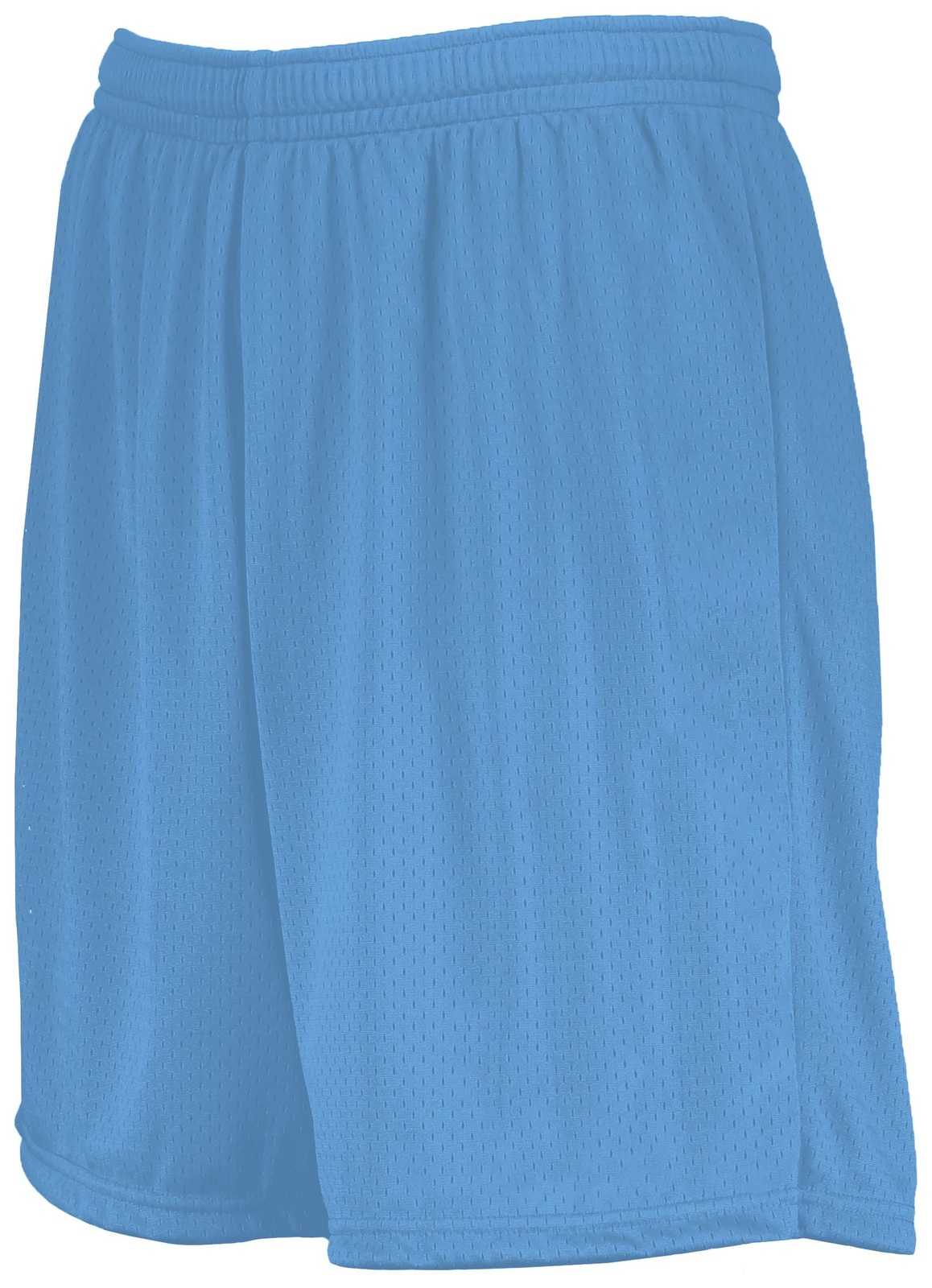 Augusta 1850 7-Inch Modified Mesh Shorts - Columbia Blue - HIT a Double
