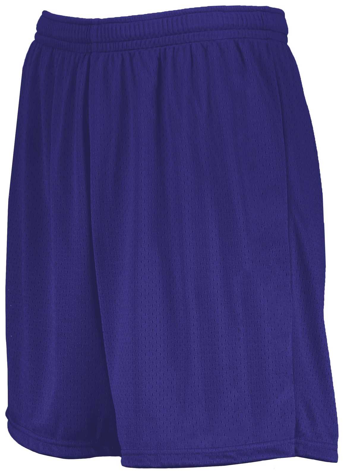 Augusta 1850 7-Inch Modified Mesh Shorts - Purple (Hlw) - HIT a Double