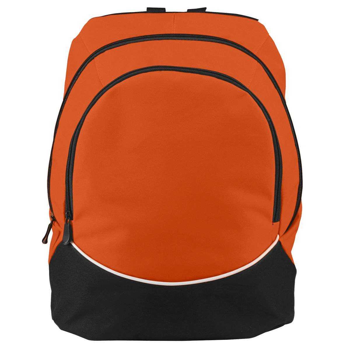 Augusta 1915 Tri-Color Backpack - Orange Black White - HIT a Double