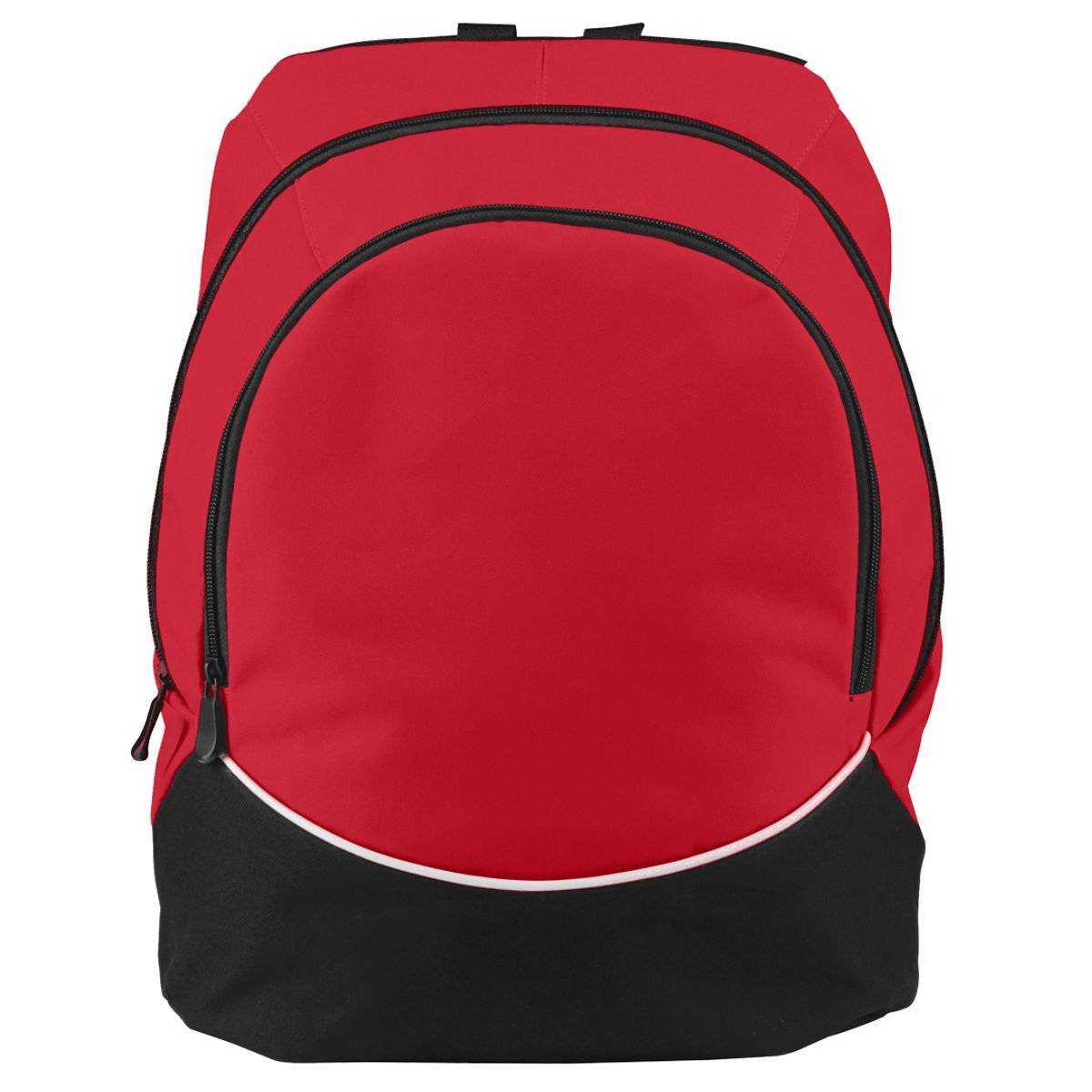 Augusta 1915 Tri-Color Backpack - Red Black White - HIT a Double