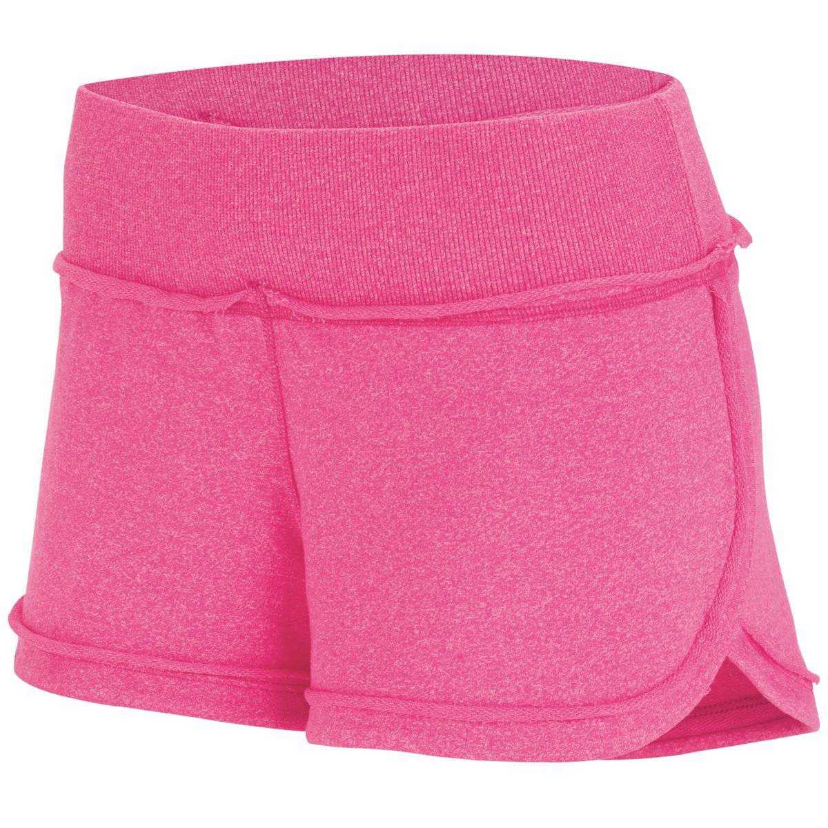 Augusta 2106 Ladies French Terry Short - Pink - HIT a Double