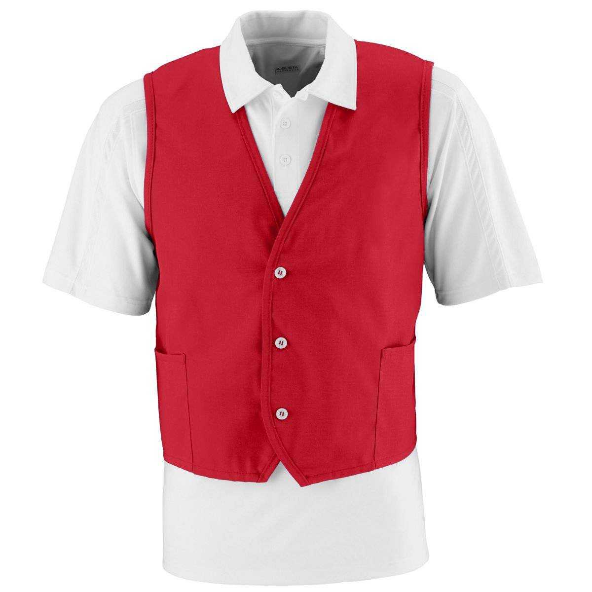Augusta 2145 Vest - Red - HIT a Double