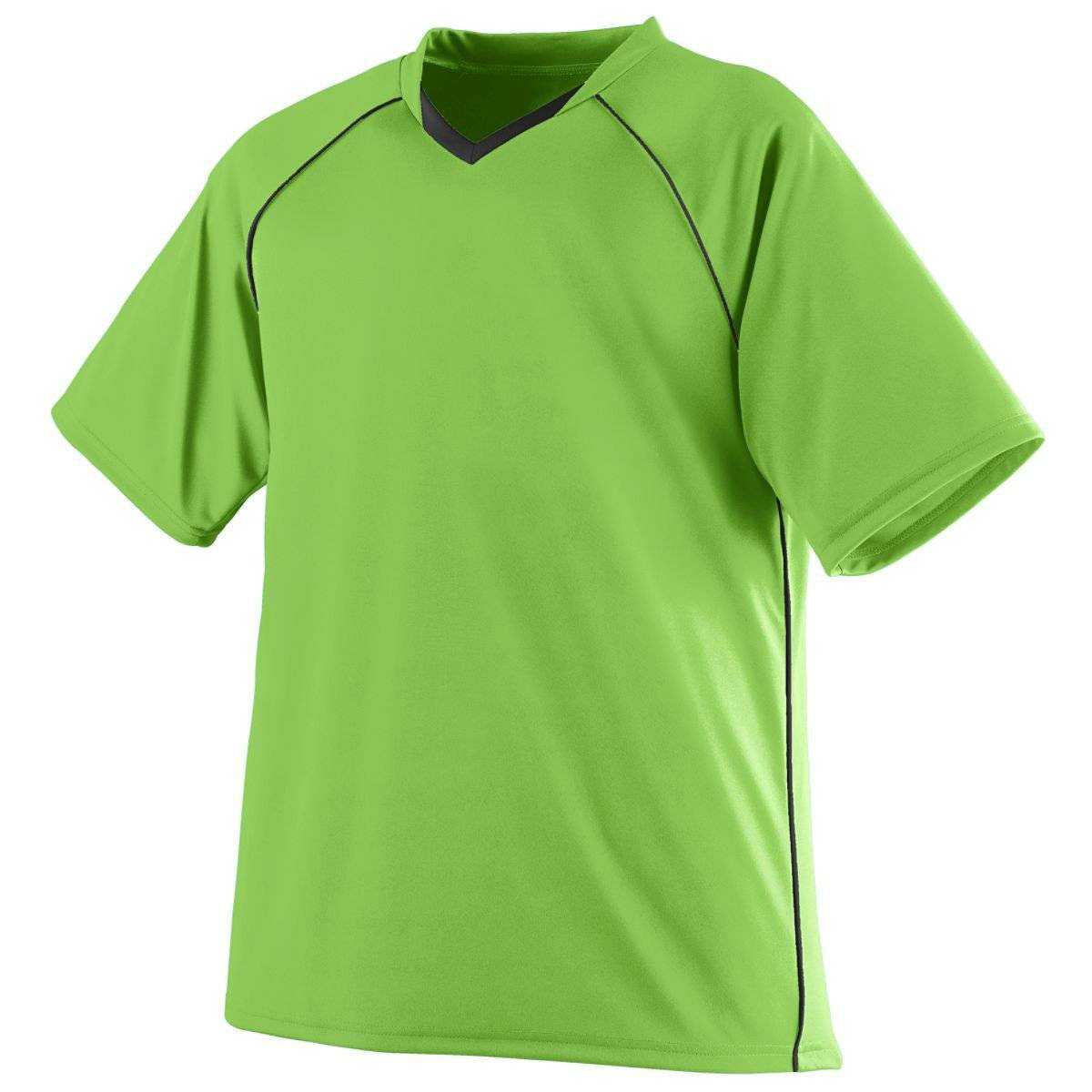 Augusta 215 Striker Jersey - Youth - Lime Black - HIT a Double