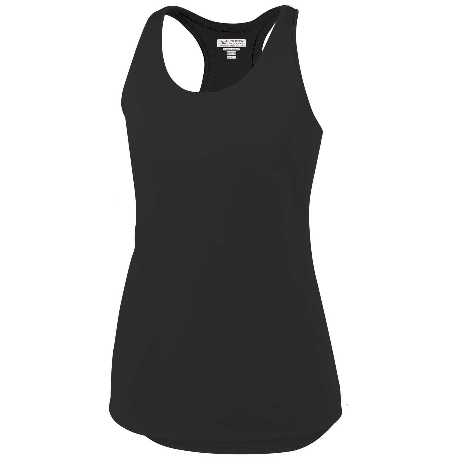 Augusta 2434 Ladies Sojourner Tank - Black - HIT a Double