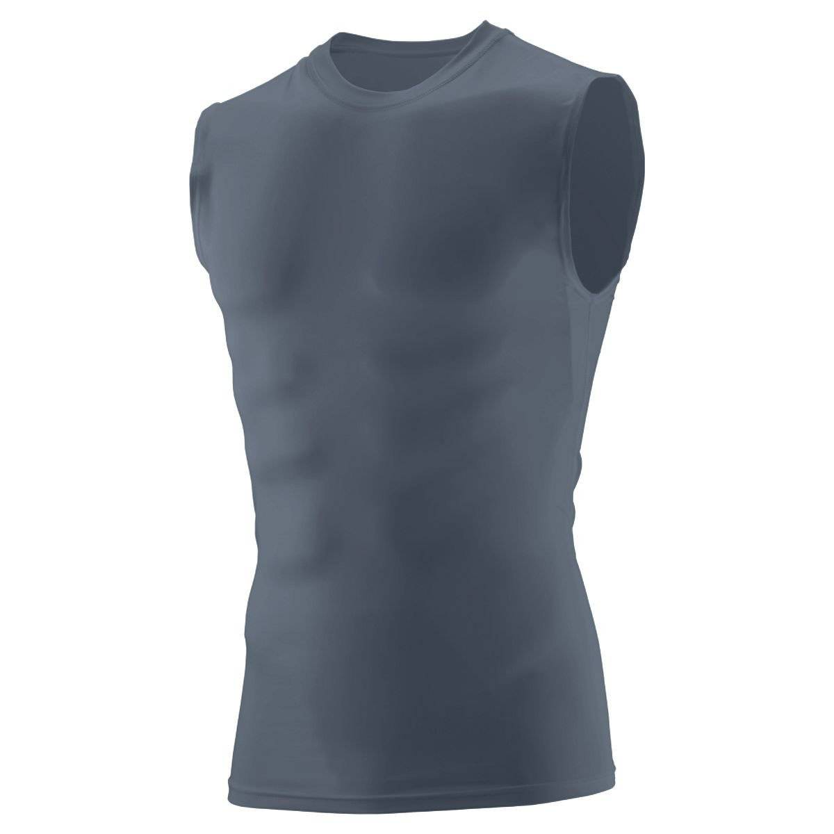 Augusta 2602 Sleeveless Compression Shirt - Graphite - HIT a Double