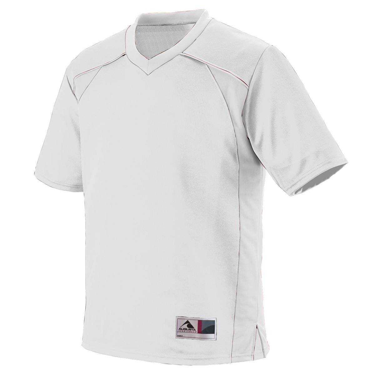 Augusta 261 Victor Replica Jersey Youth - White White - HIT a Double