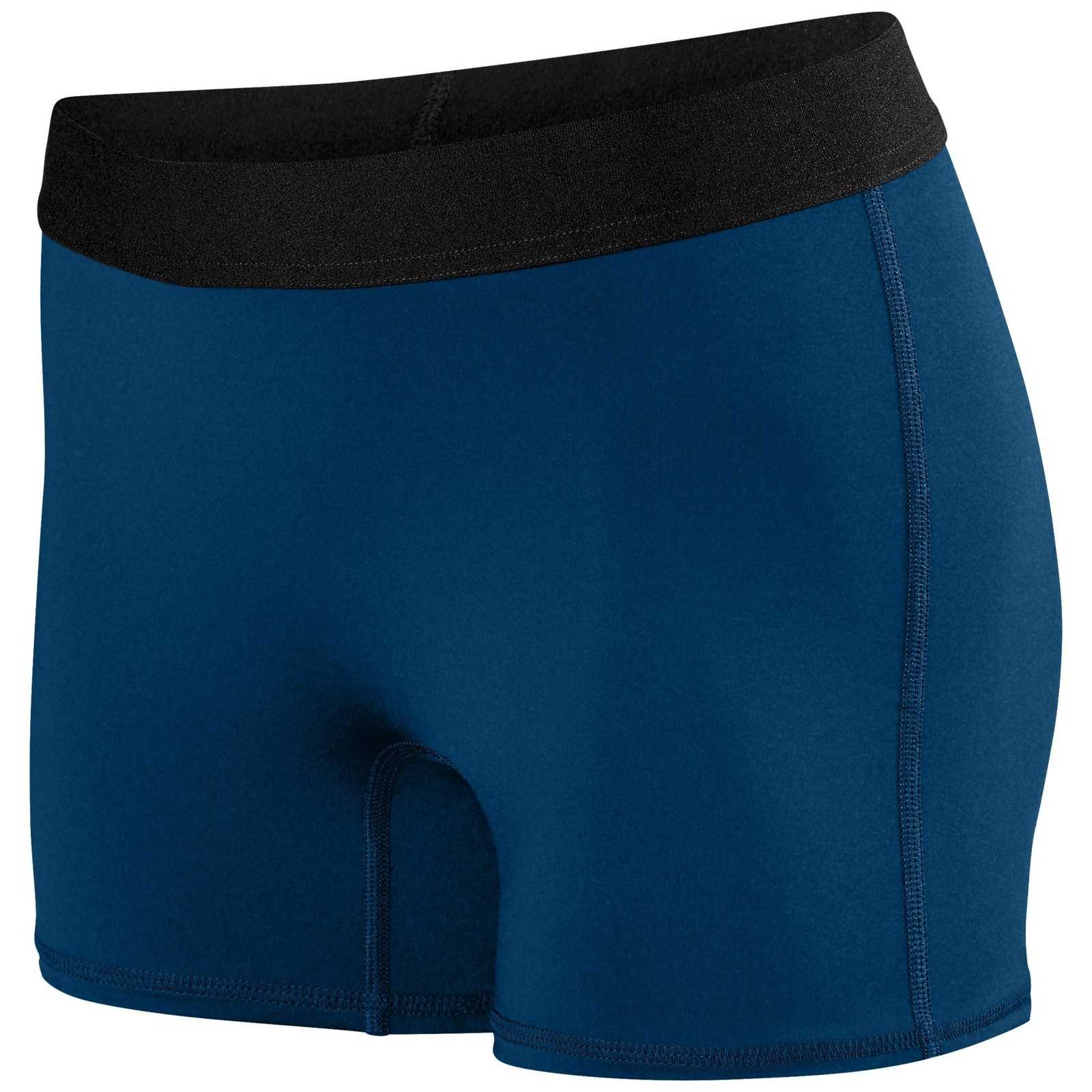 Augusta 2625 Ladies Hyperform Fitted Short - Navy - HIT a Double