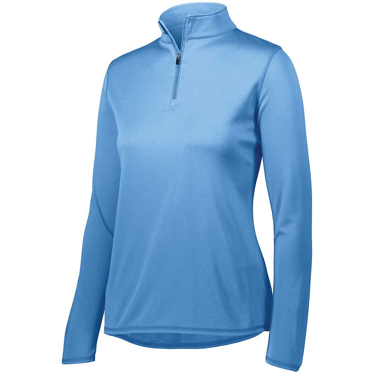 Augusta 2787 Ladies Attain 1/4 Zip Pullover - Columbia Blue - HIT a Double