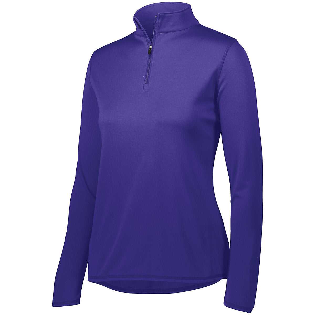 Augusta 2787 Ladies Attain 1/4 Zip Pullover - Purple - HIT a Double