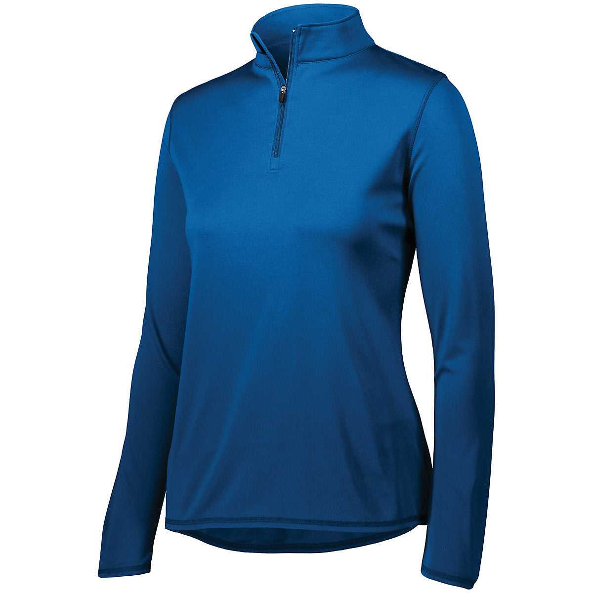 Augusta 2787 Ladies Attain 1/4 Zip Pullover - Royal - HIT a Double