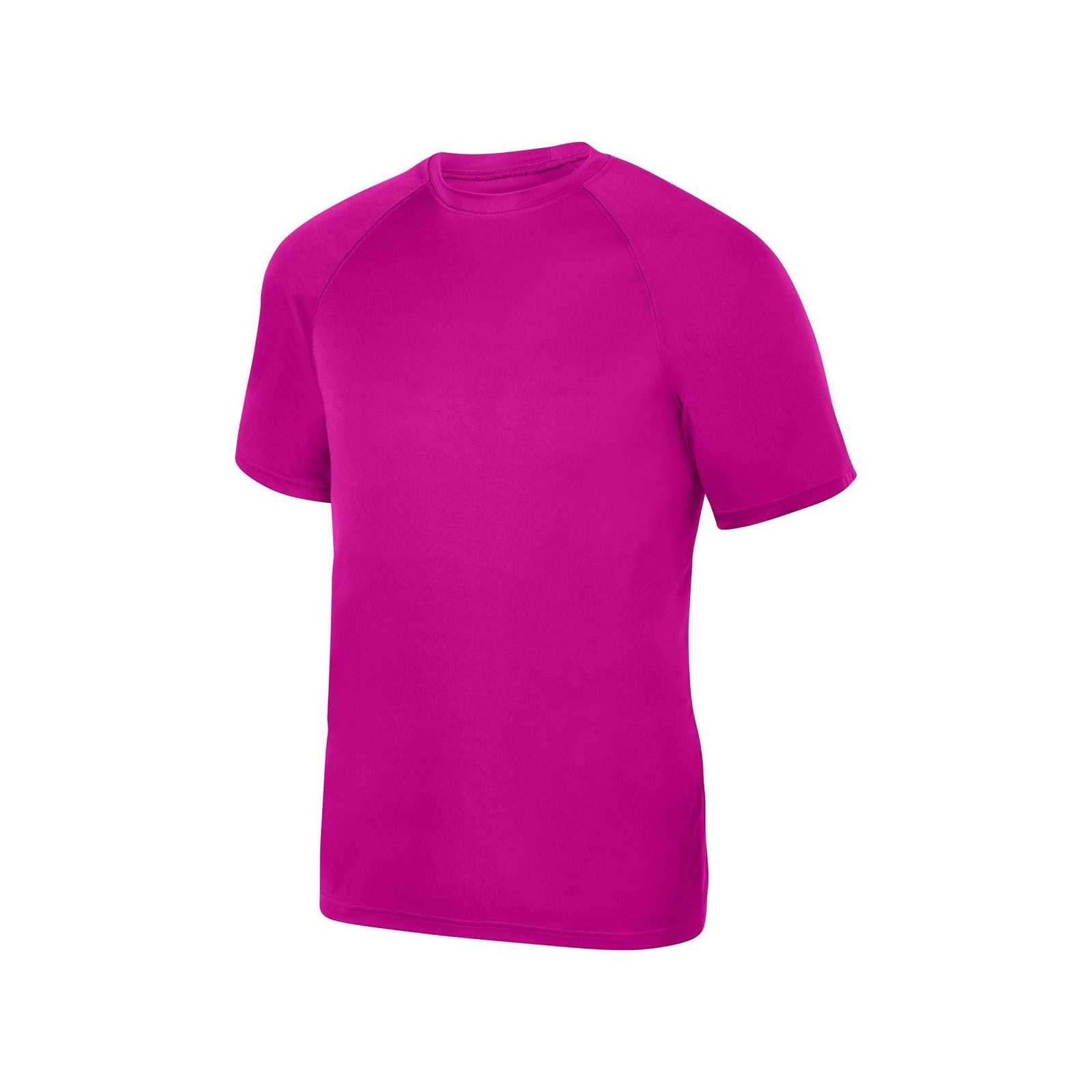 Augusta 2790 Attain Wicking Shirt - Power Pink - HIT a Double