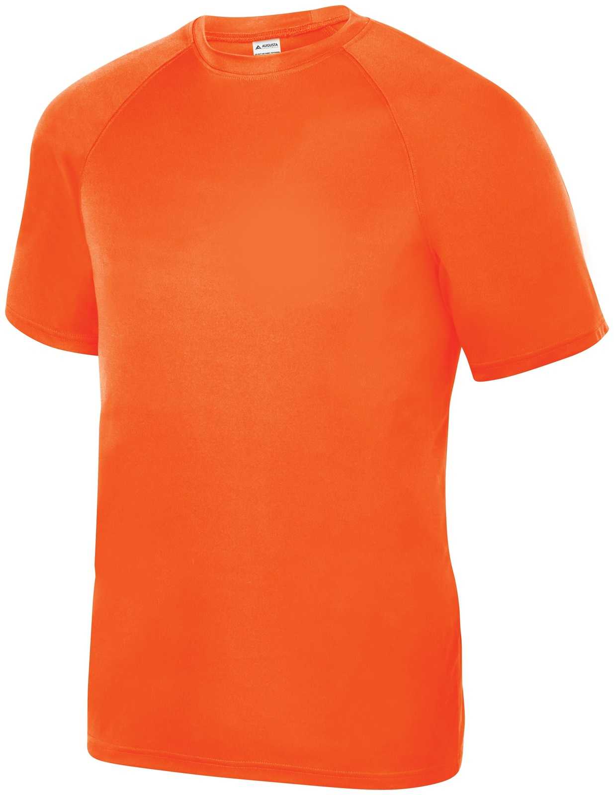 Augusta 2791 Youth Attain Wicking Shirt - Electric Orange - HIT a Double