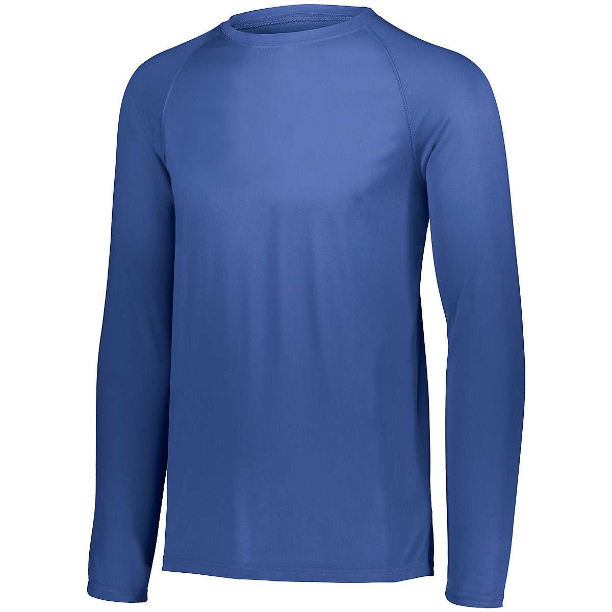 Augusta 2795 Attain Wicking Long Sleeve Shirt - Royal - HIT a Double