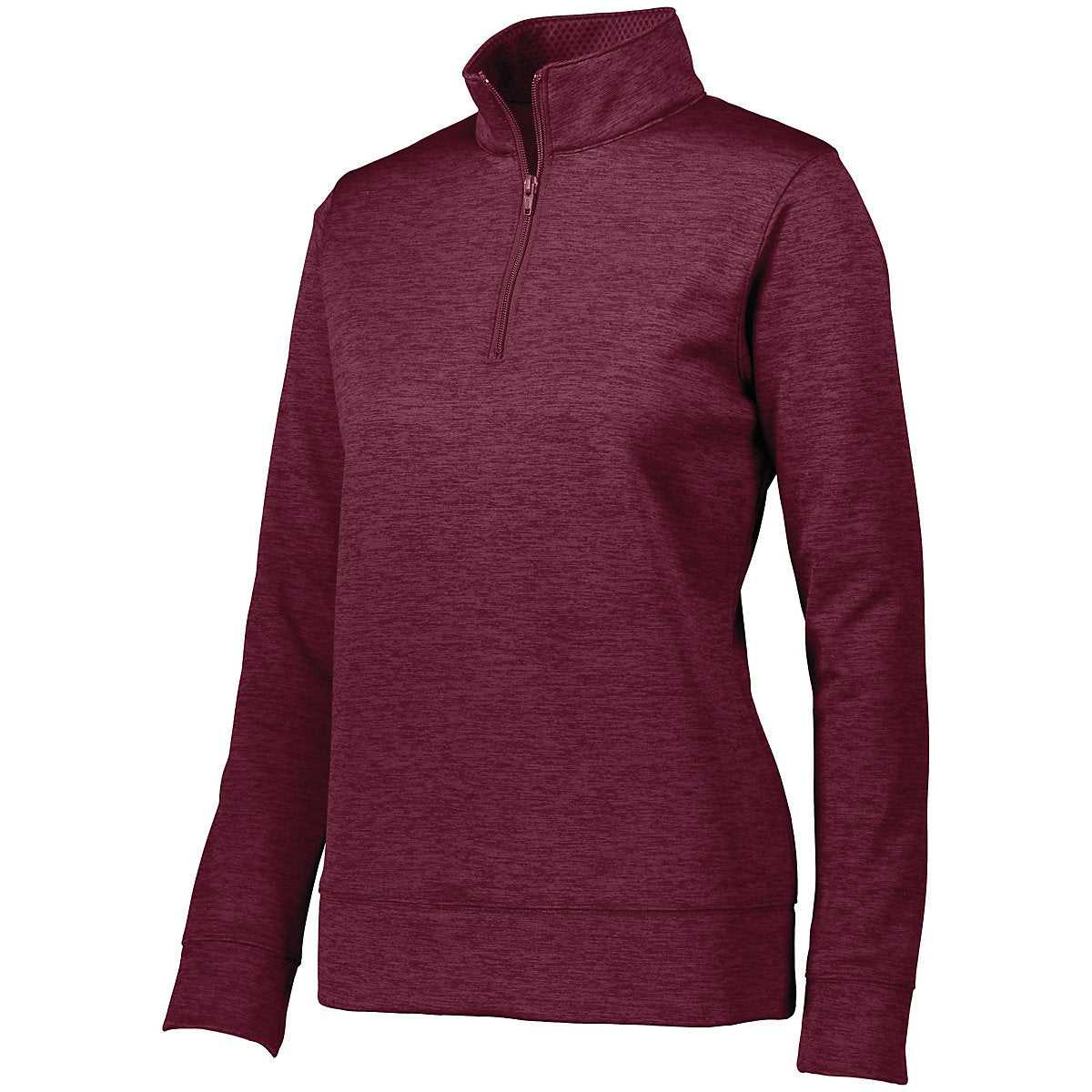 Augusta 2911 Ladies Stoked Pullover - Maroon - HIT a Double