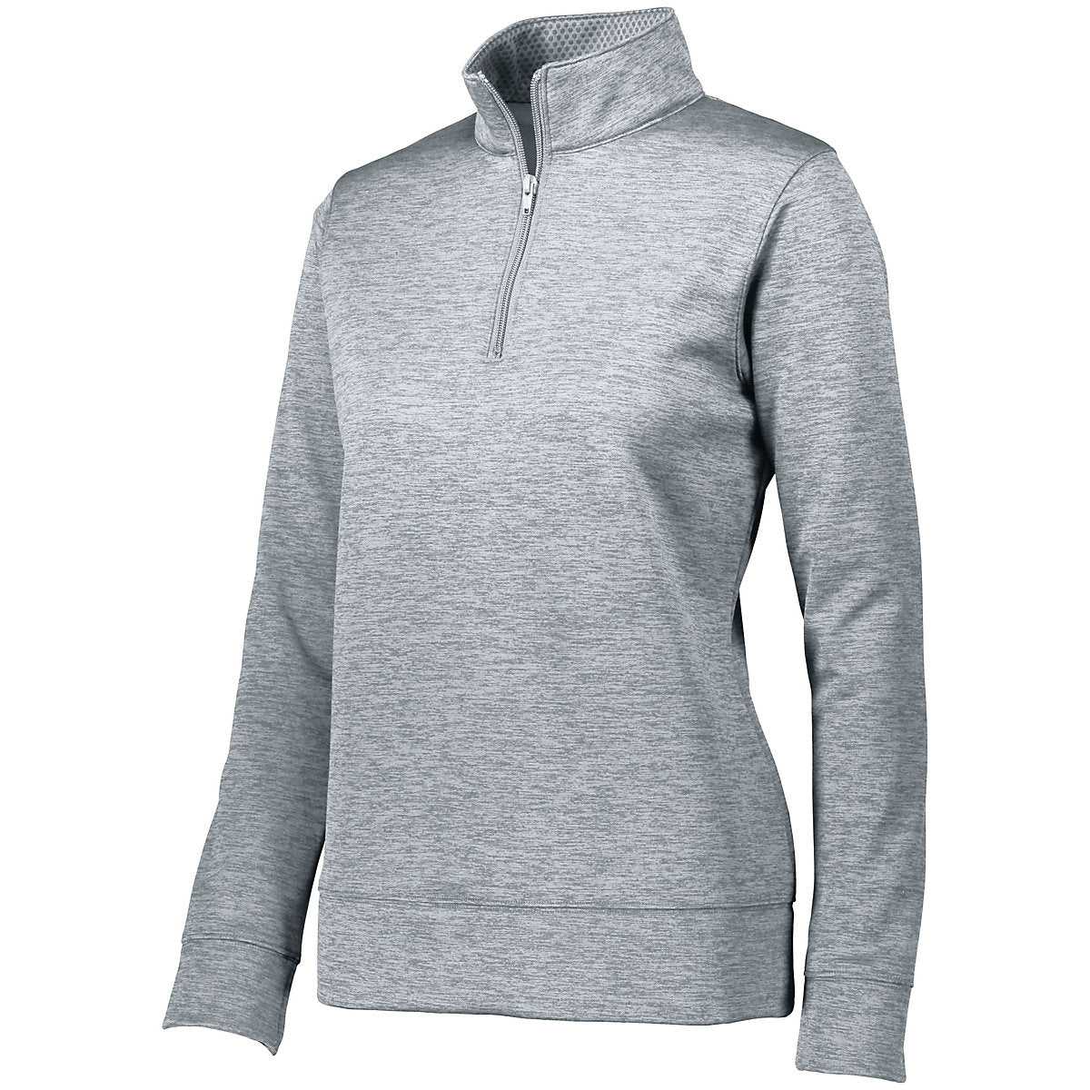 Augusta 2911 Ladies Stoked Pullover - Silver - HIT a Double