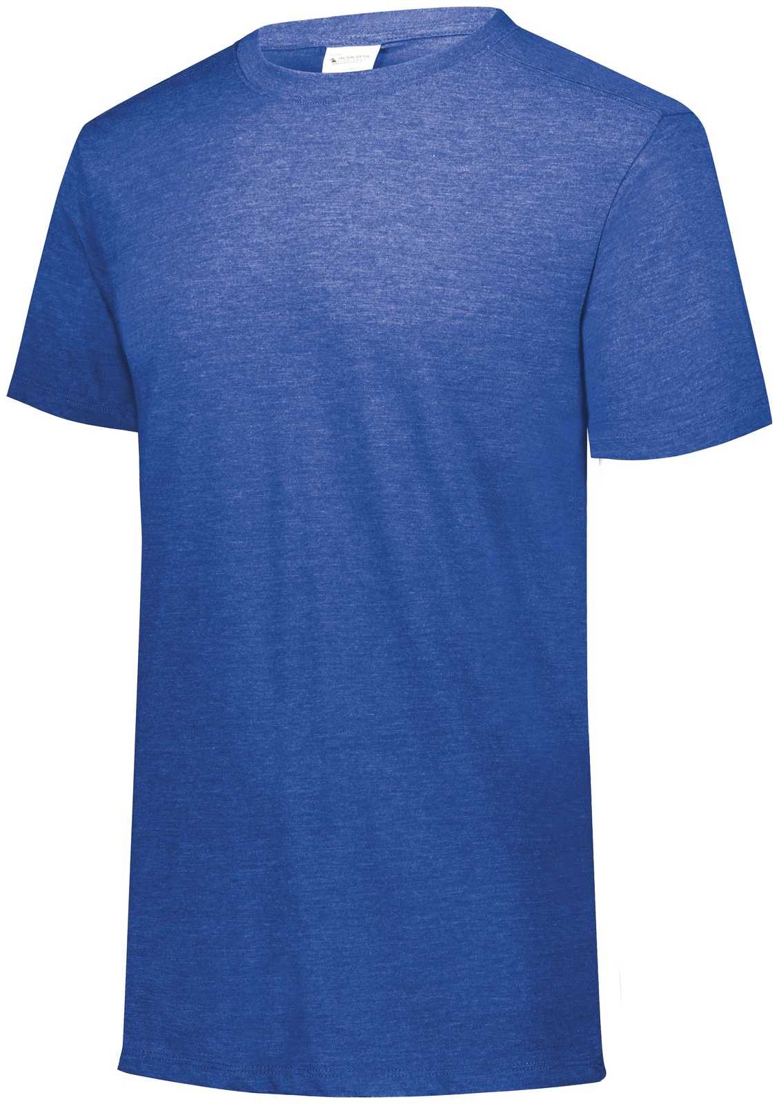 Augusta 3066 Youth Tri-Blend T-Shirt - Royal Heather - HIT a Double