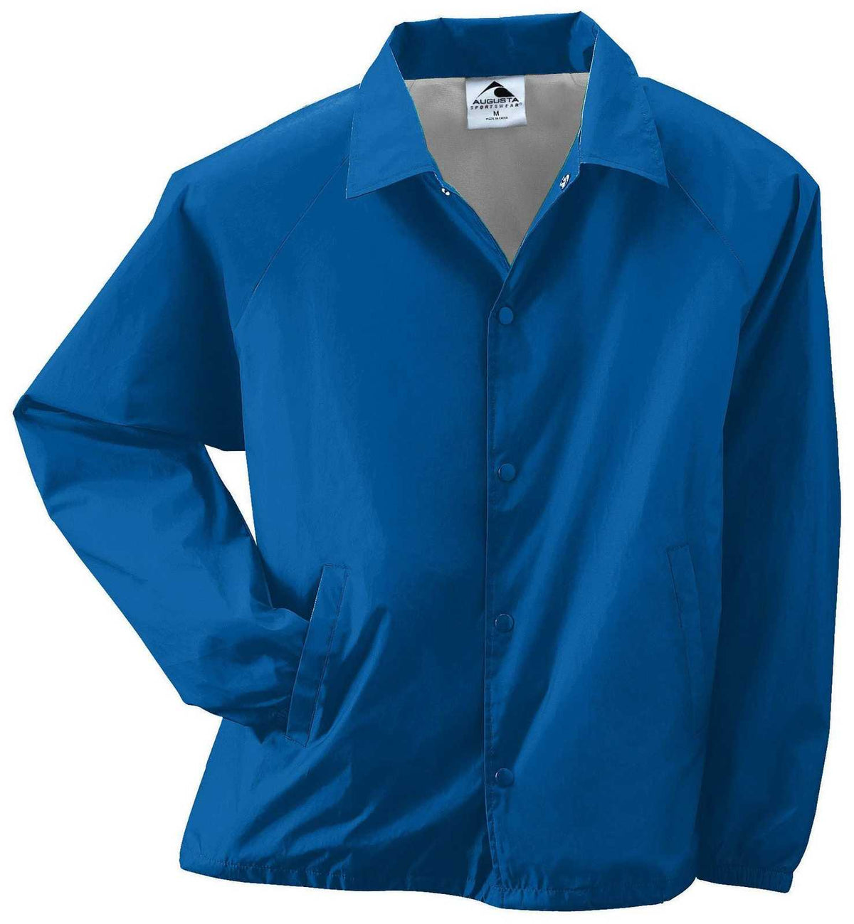 Augusta 3100 Nylon Coach&#39;s Jacket/Lined - Royal - HIT a Double