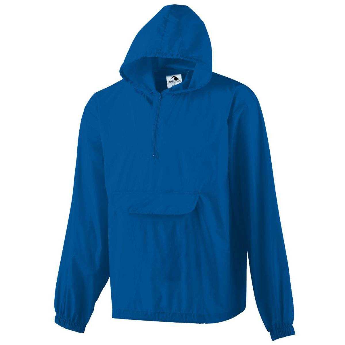 Augusta 3130 Pullover Jacket In A Pocket - Royal - HIT a Double