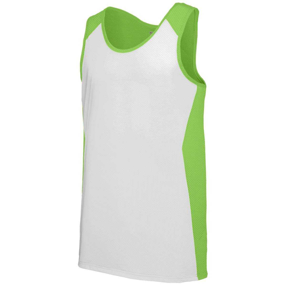 Augusta 323 Alize Jersey - Lime White - HIT a Double