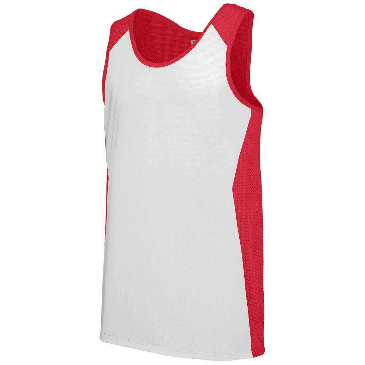 Augusta 323 Alize Jersey - Red White - HIT a Double