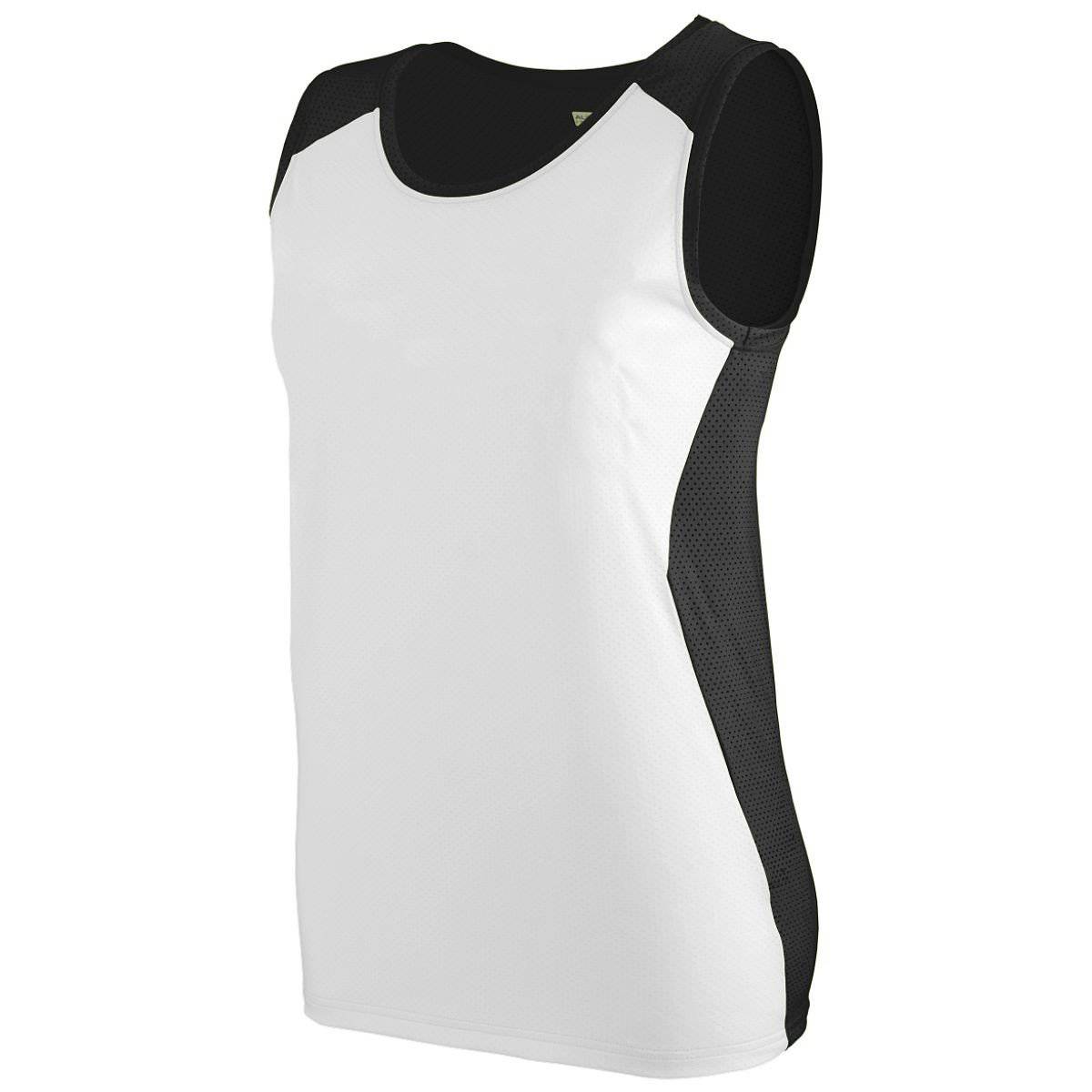 Augusta 329 Ladies Alize Jersey - Black White - HIT a Double