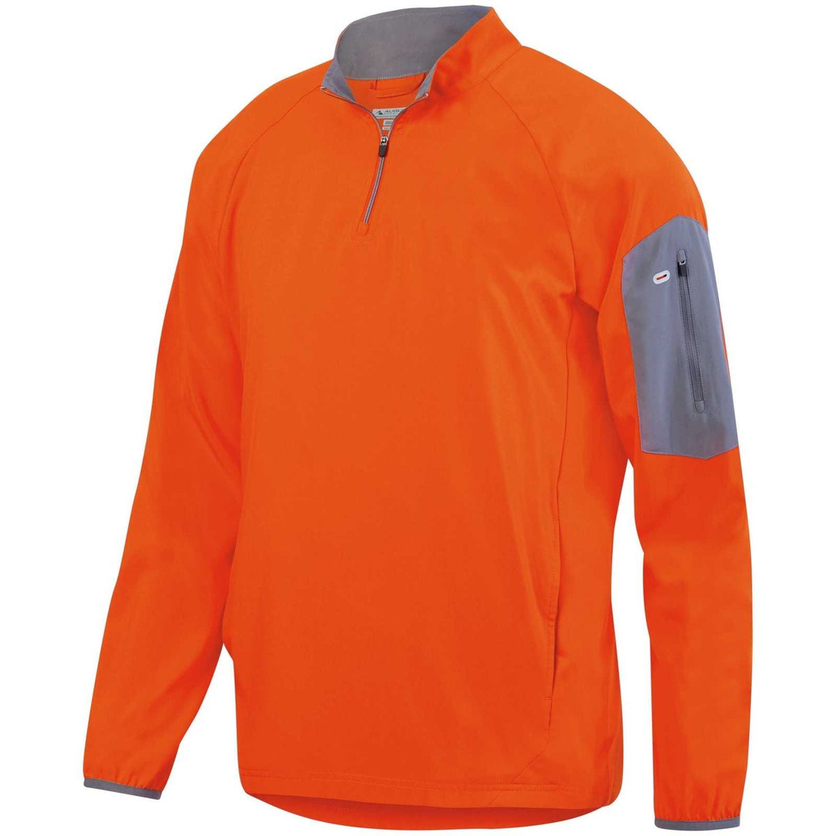 Augusta 3311 Preeminent Half-Zip Pullover - Orange Graphite - HIT a Double