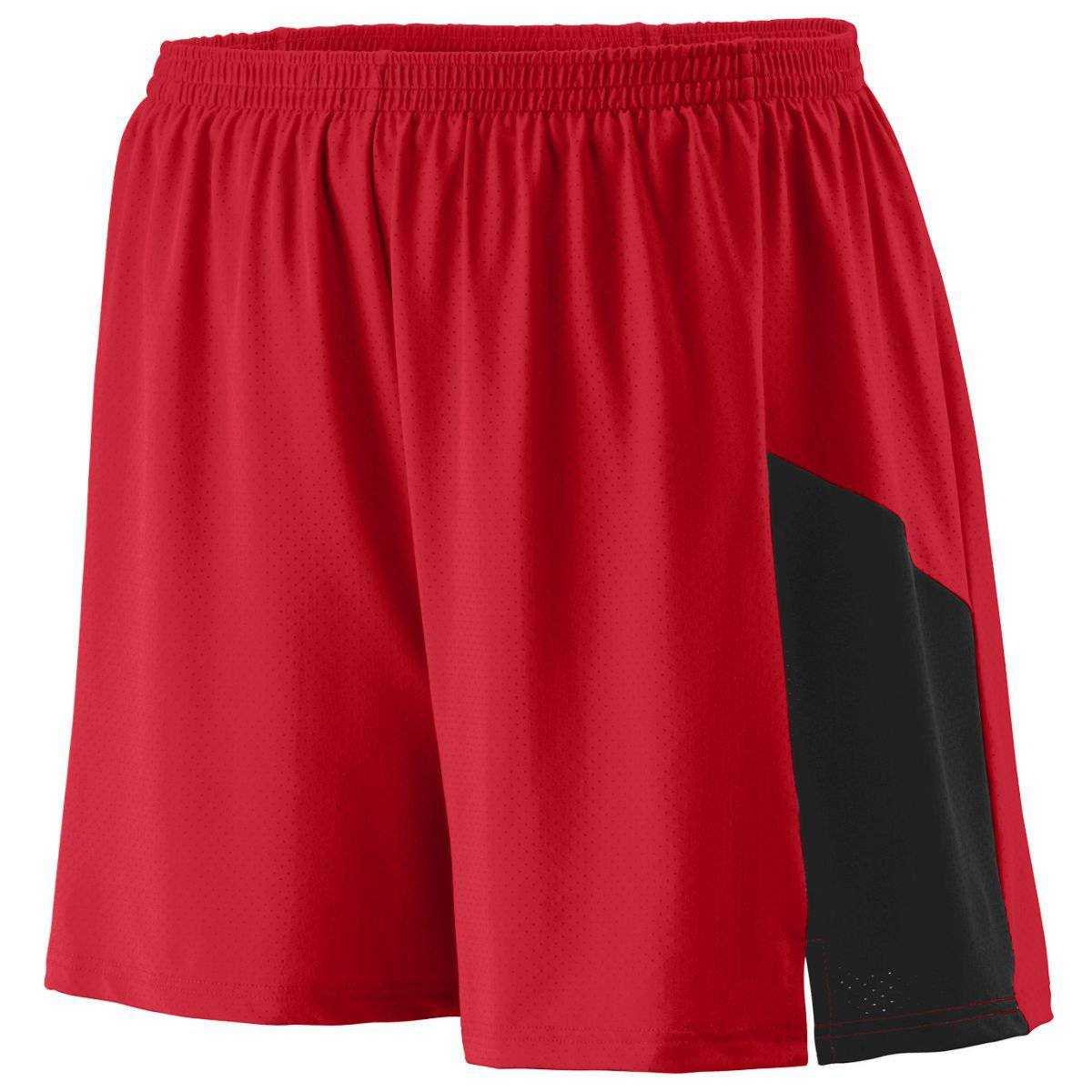 Augusta 335 Sprint Short - Red Black - HIT a Double