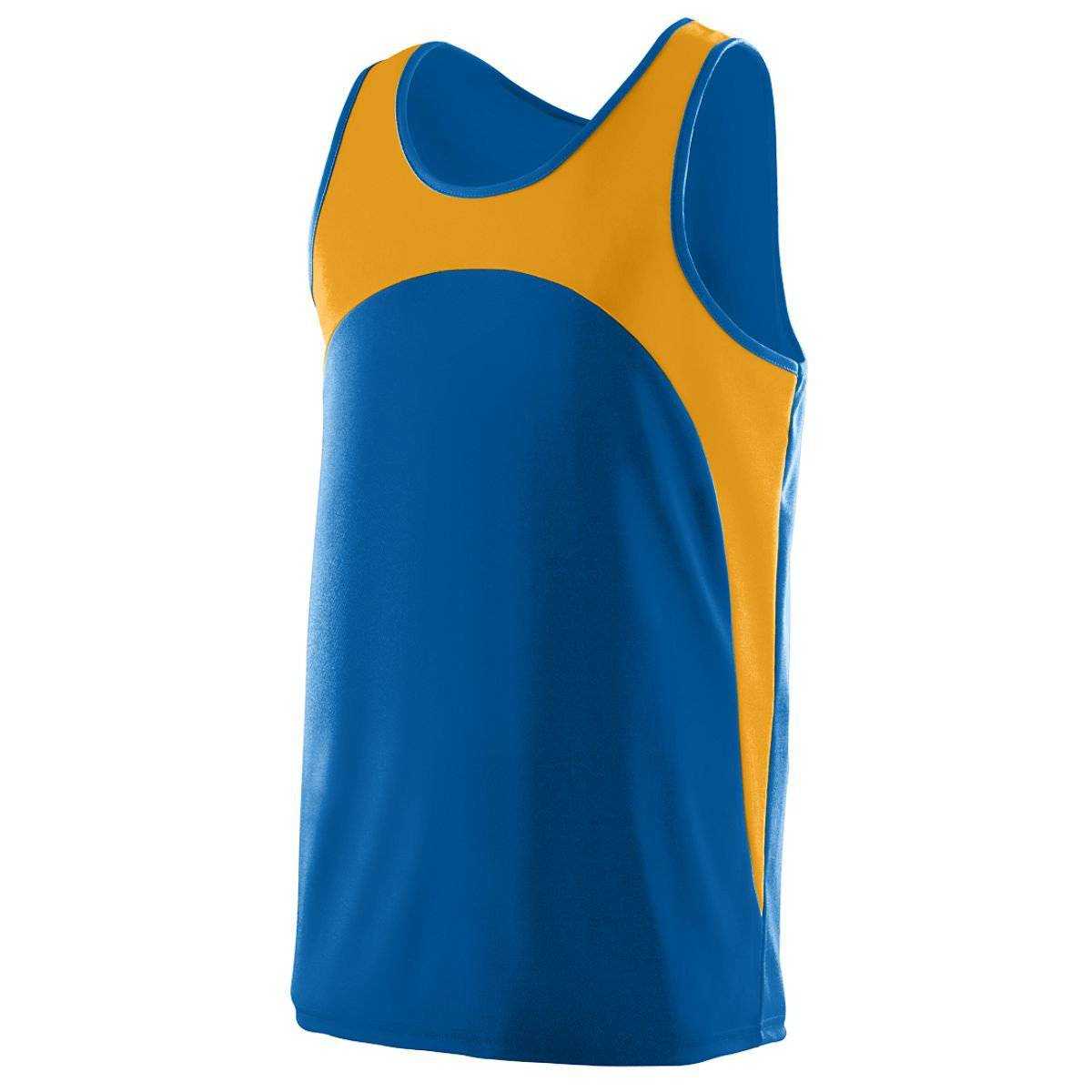 Augusta 340 Velocity Track Jersey - Royal Gold - HIT a Double