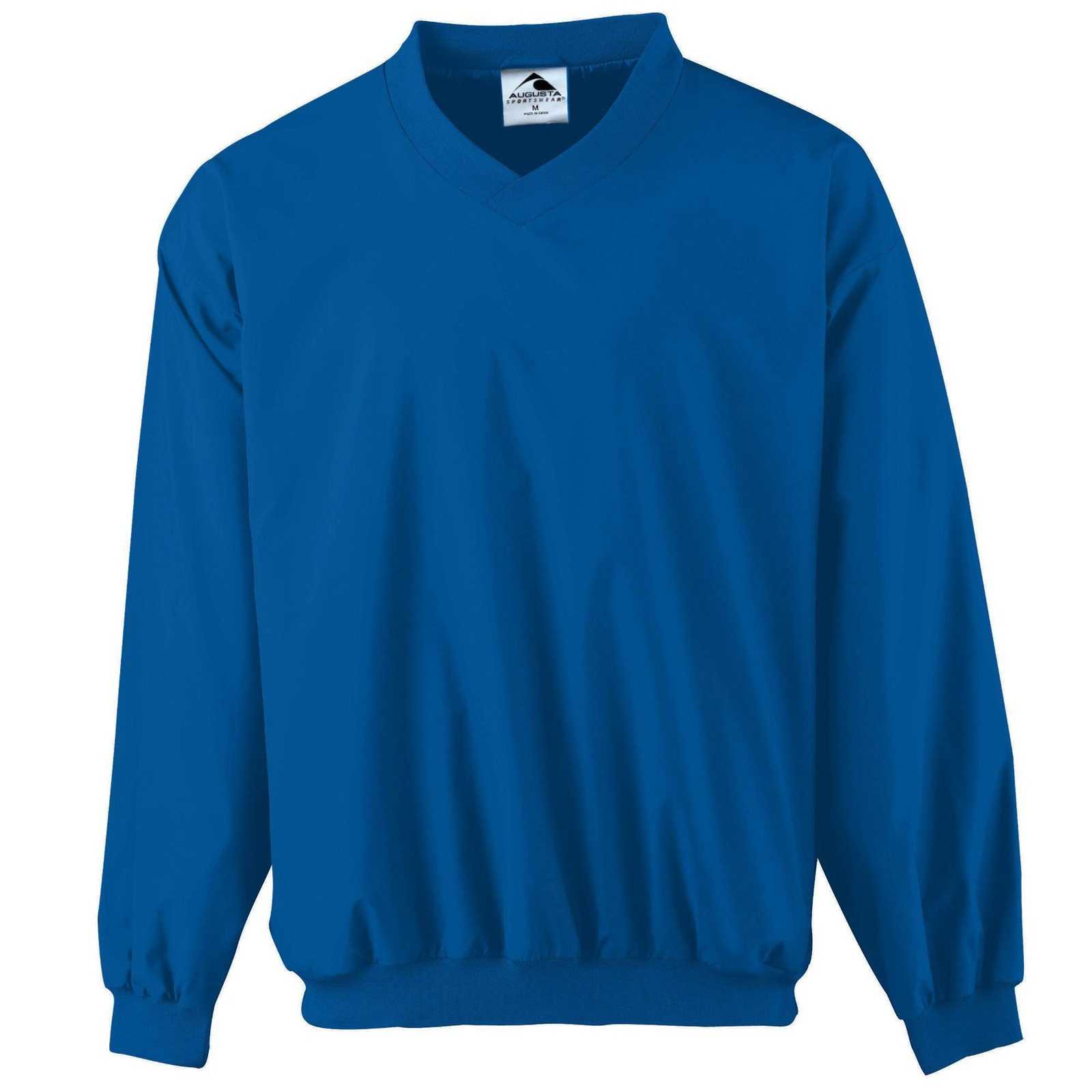 Augusta 3415 Micro Poly Windshirt/Lined - Royal - HIT a Double