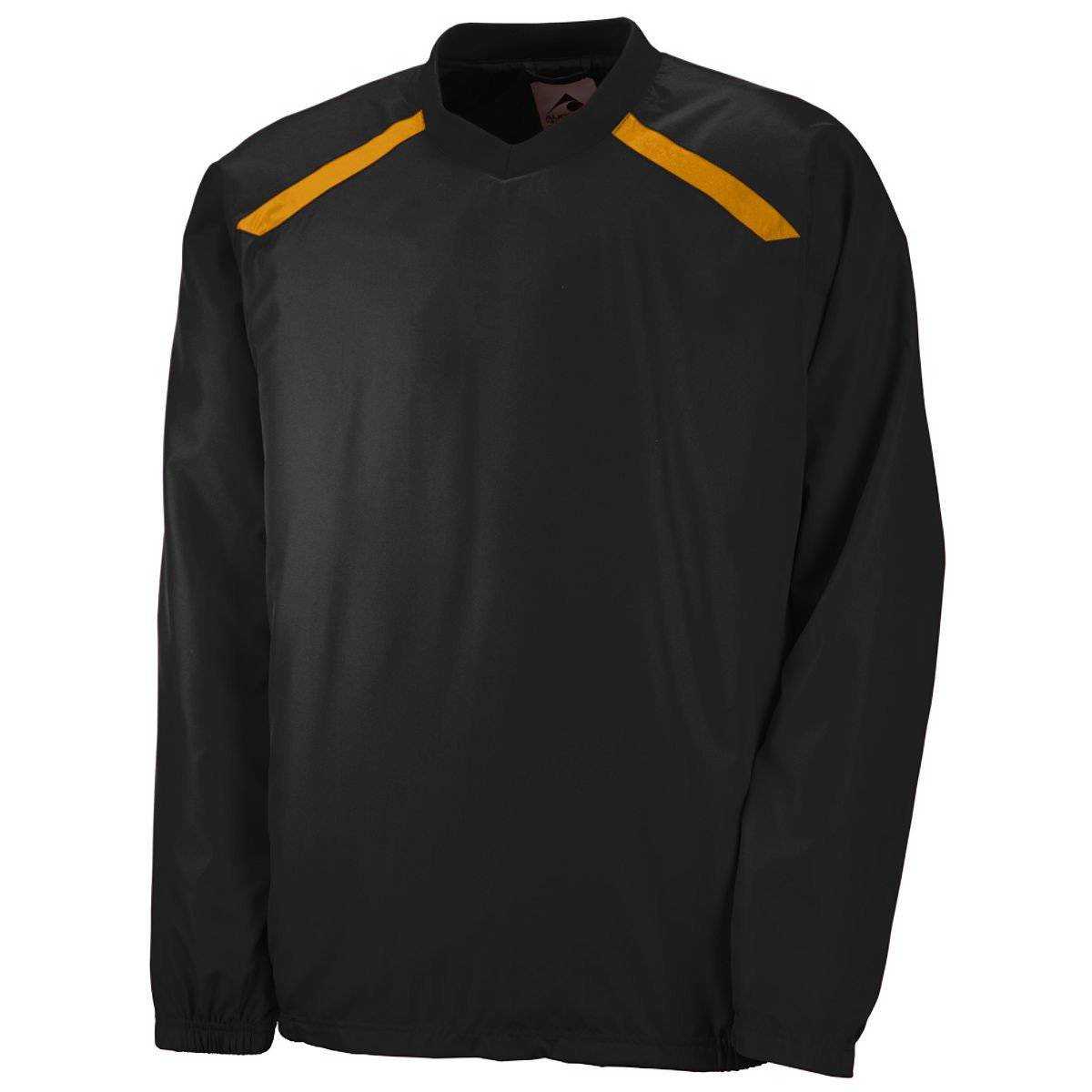 Augusta 3418 Youth Promentum Pullover - Black Gold - HIT a Double