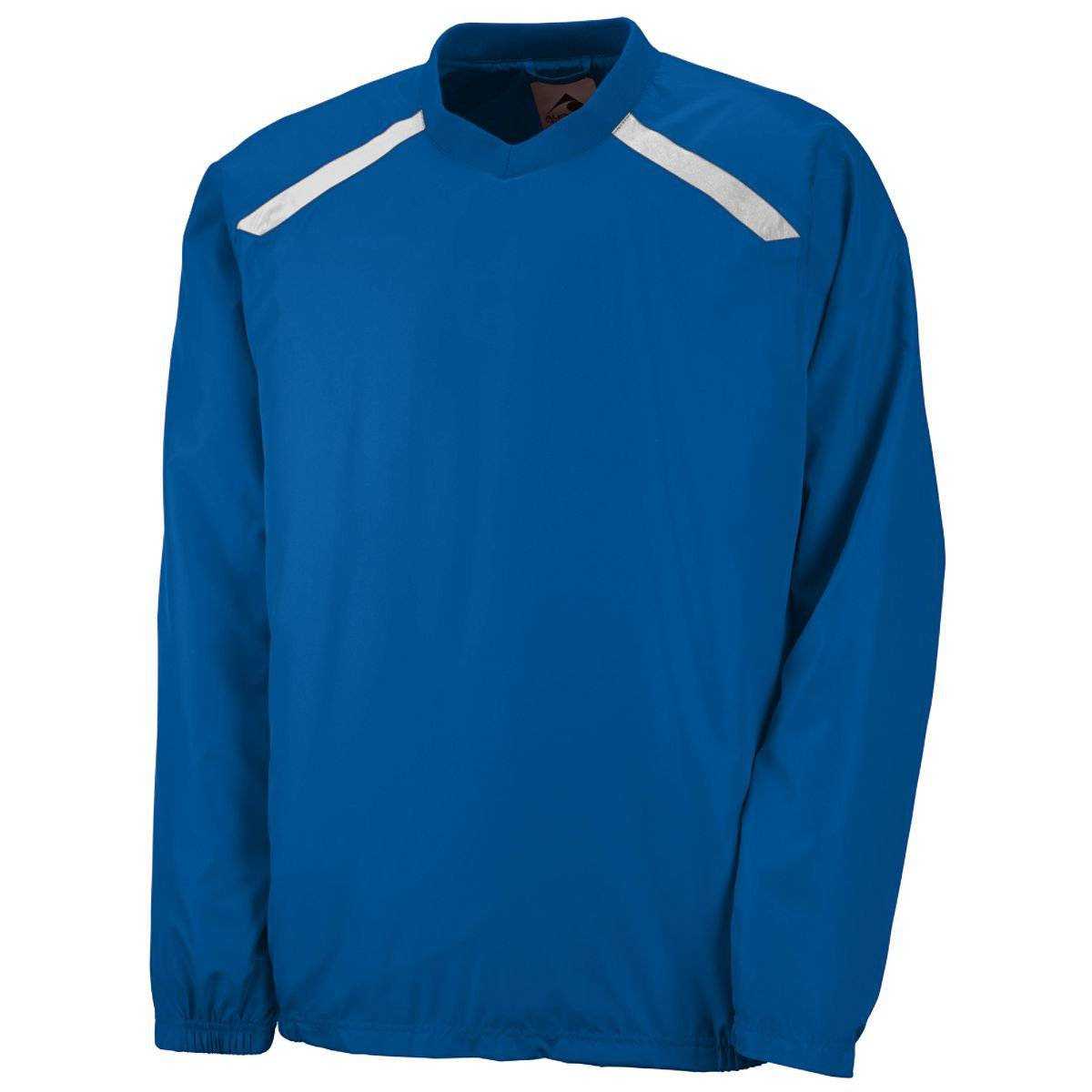 Augusta 3418 Youth Promentum Pullover - Royal White - HIT a Double