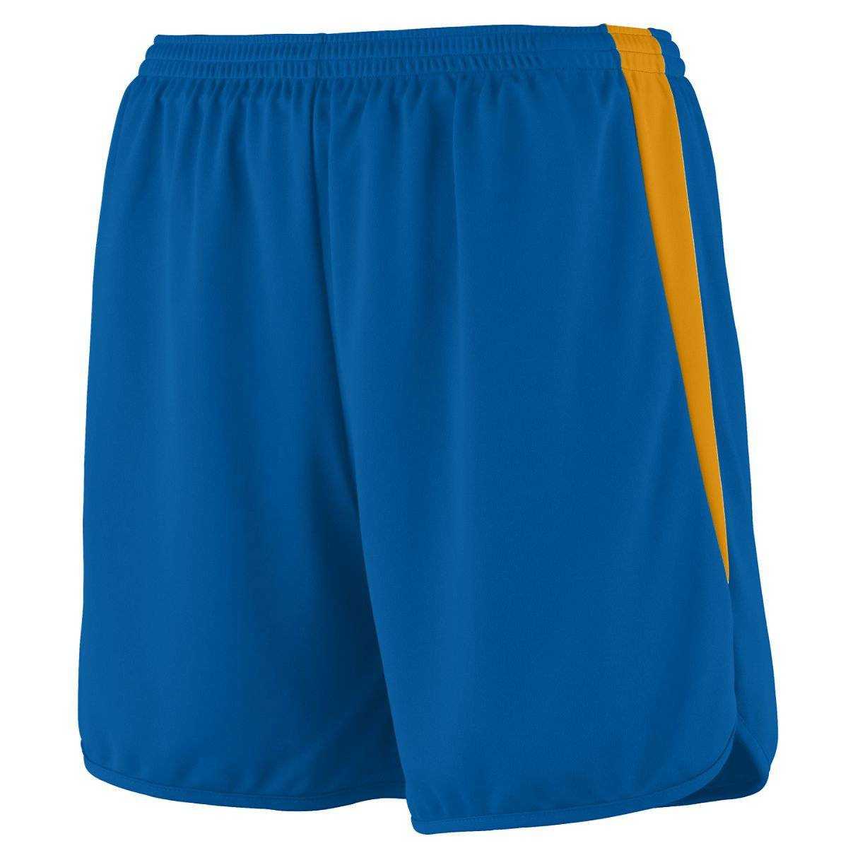 Augusta 345 Velocity Track Short - Royal Gold - HIT a Double