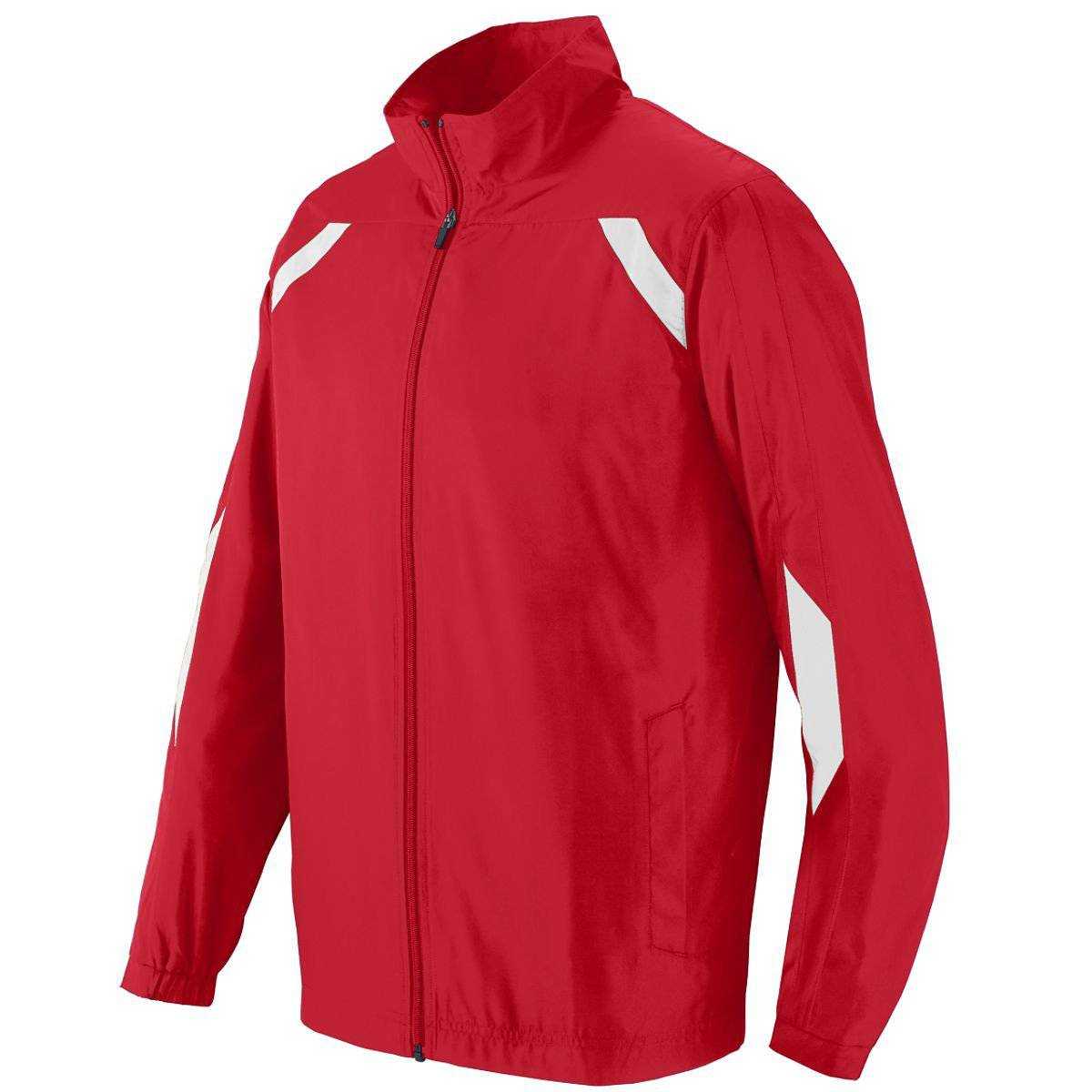Augusta 3500 Avail Jacket - Red White - HIT a Double