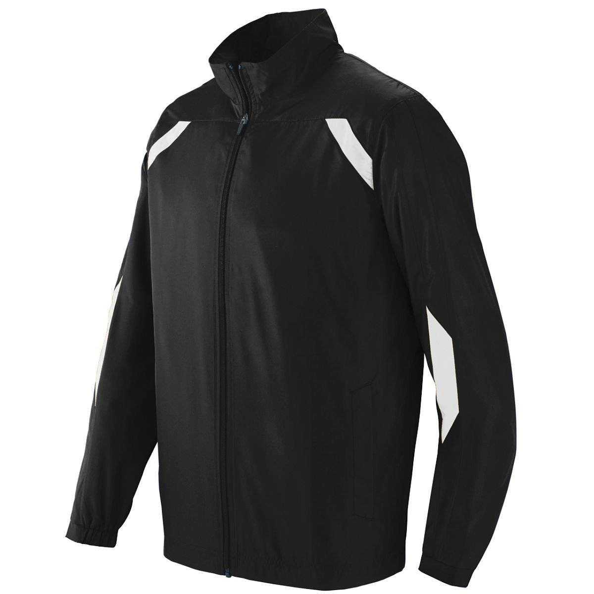 Augusta 3501 Avail Jacket - Youth - Black White - HIT a Double