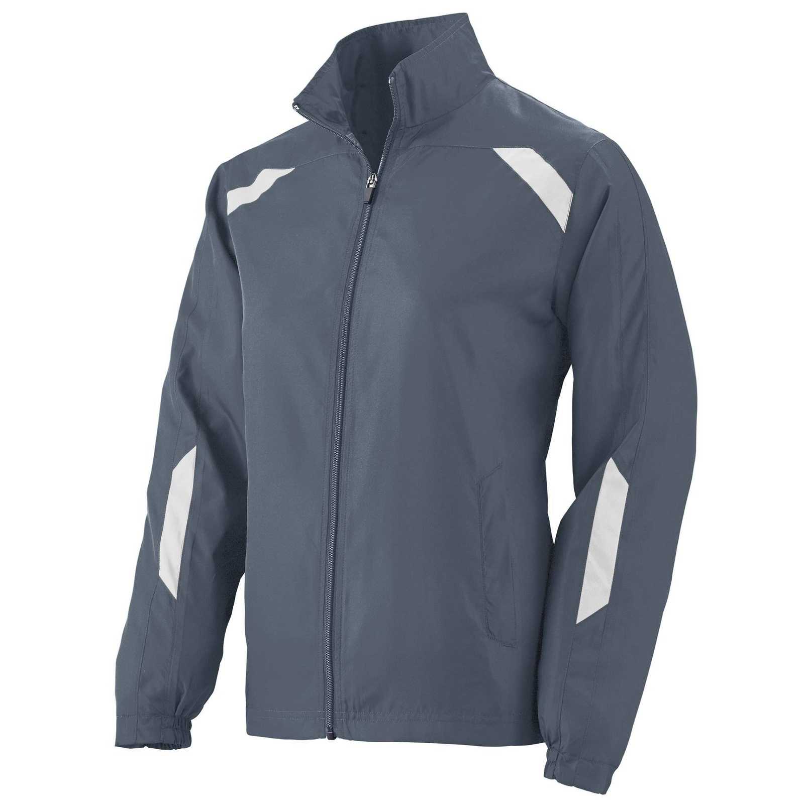 Augusta 3502 Ladies Avail Jacket - Graphite White - HIT a Double