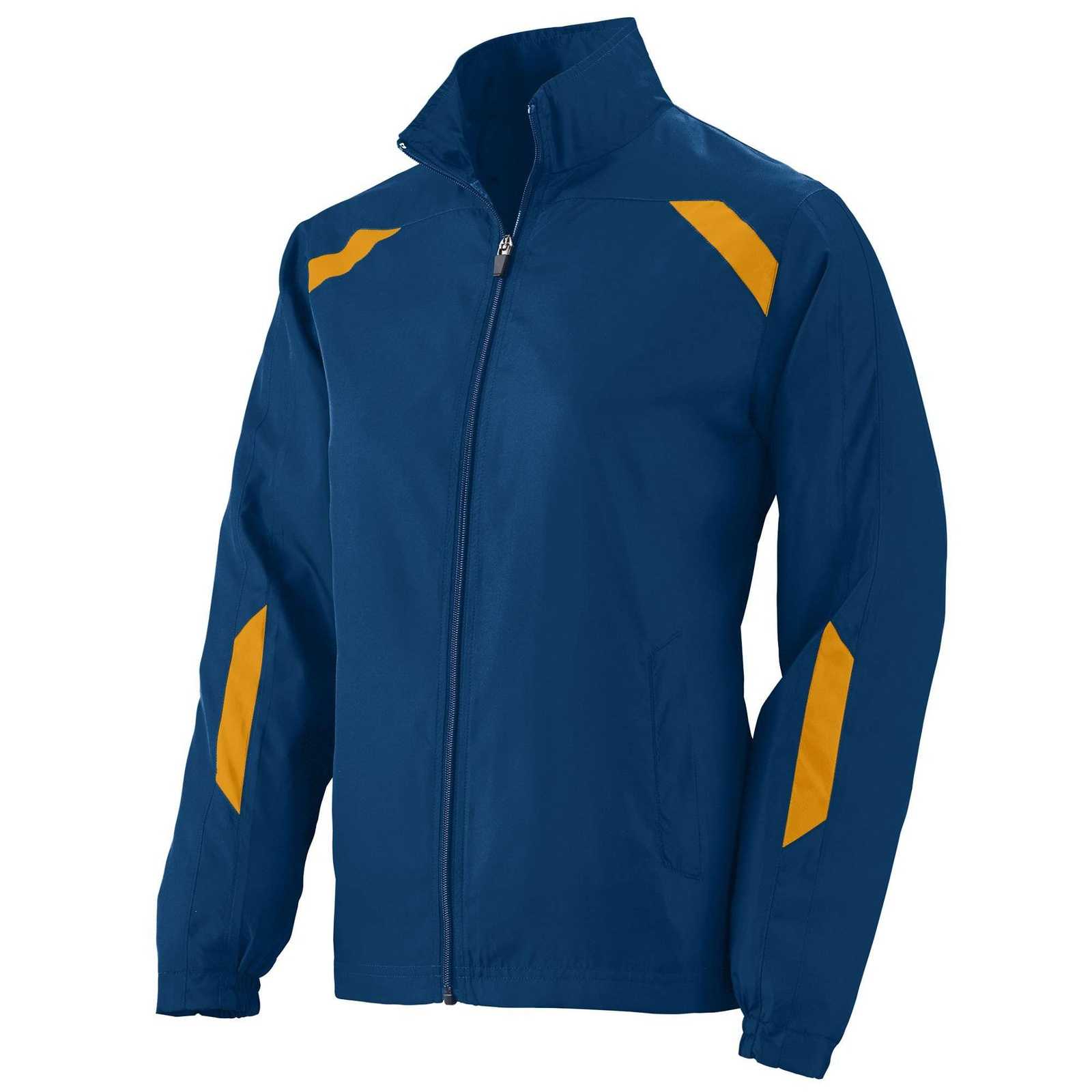 Augusta 3502 Ladies Avail Jacket - Navy Gold - HIT a Double