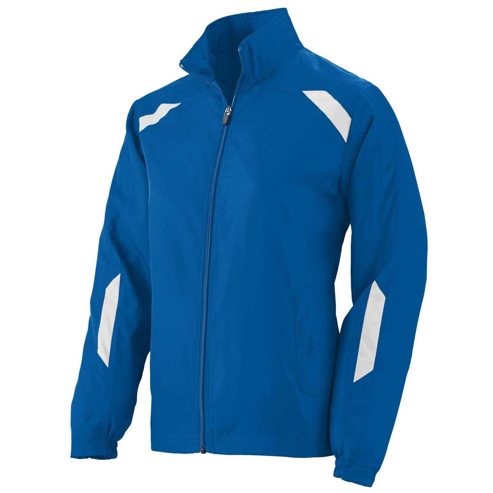 Augusta 3502 Ladies Avail Jacket - Royal White - HIT a Double