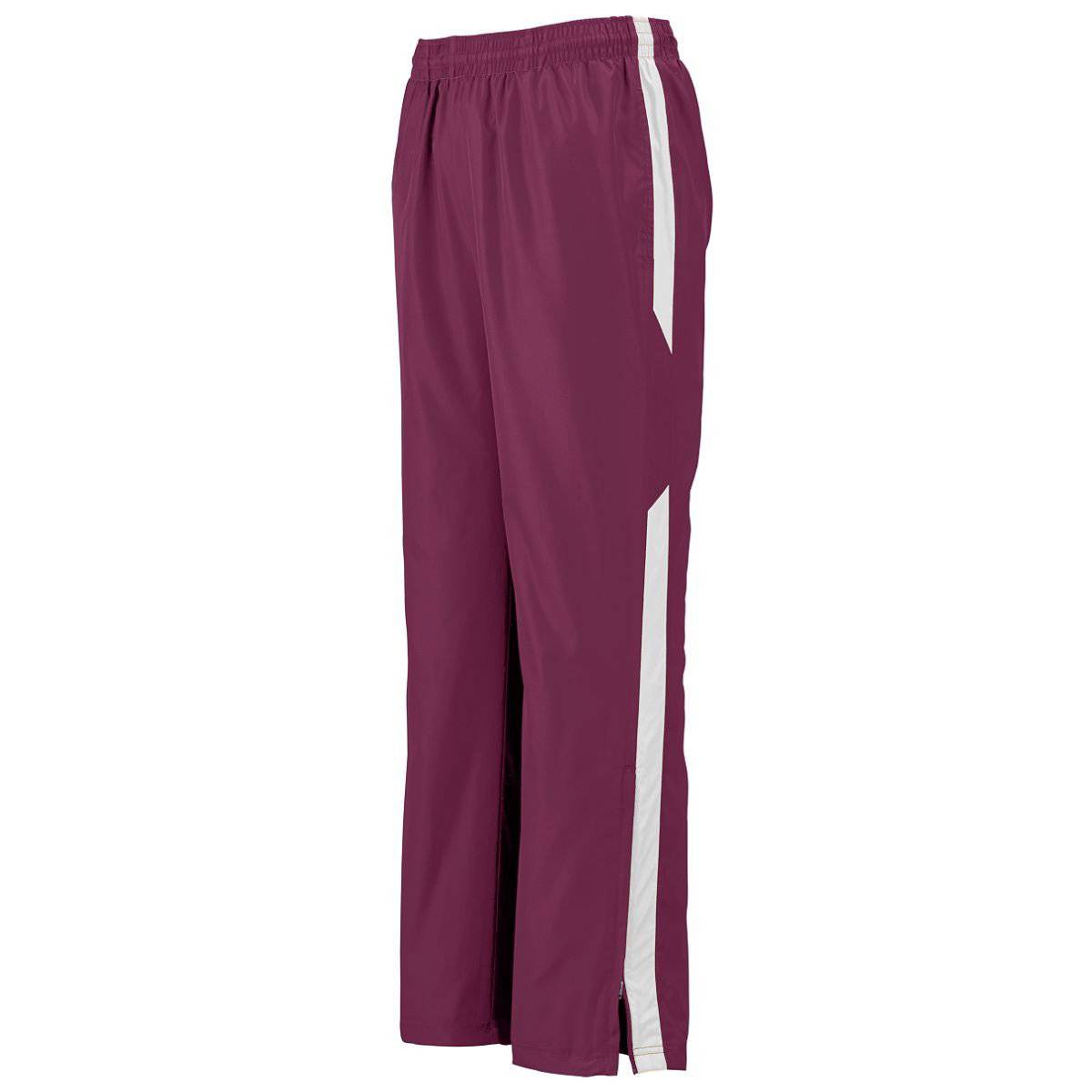 Augusta 3505 Avail Pant - Youth - Maroon White - HIT a Double