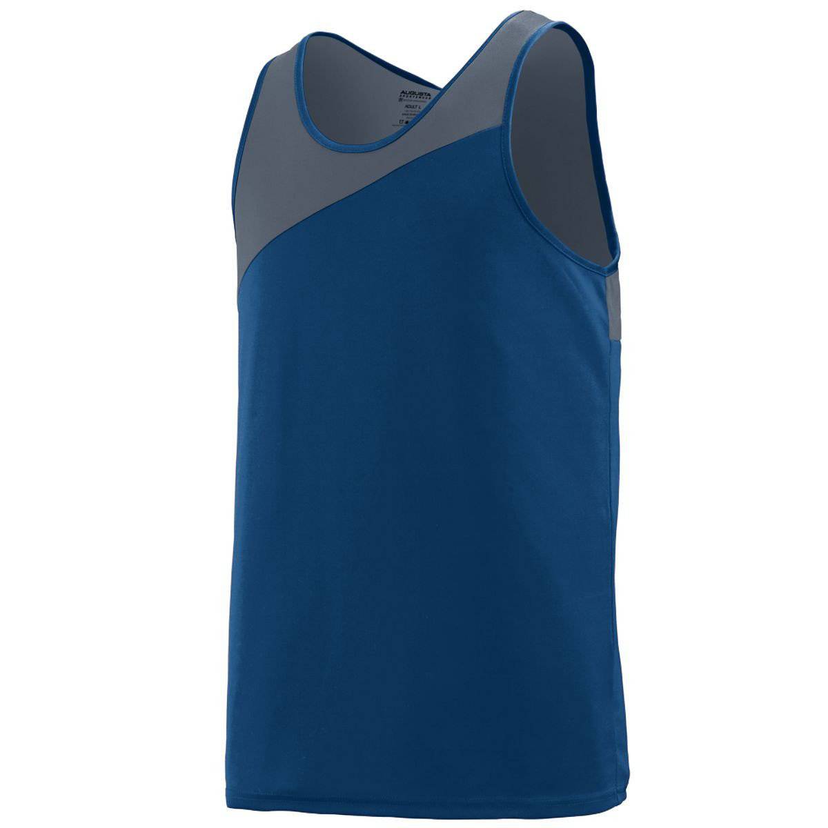 Augusta 352 Accelerate Jersey - Navy Dark Gray - HIT a Double