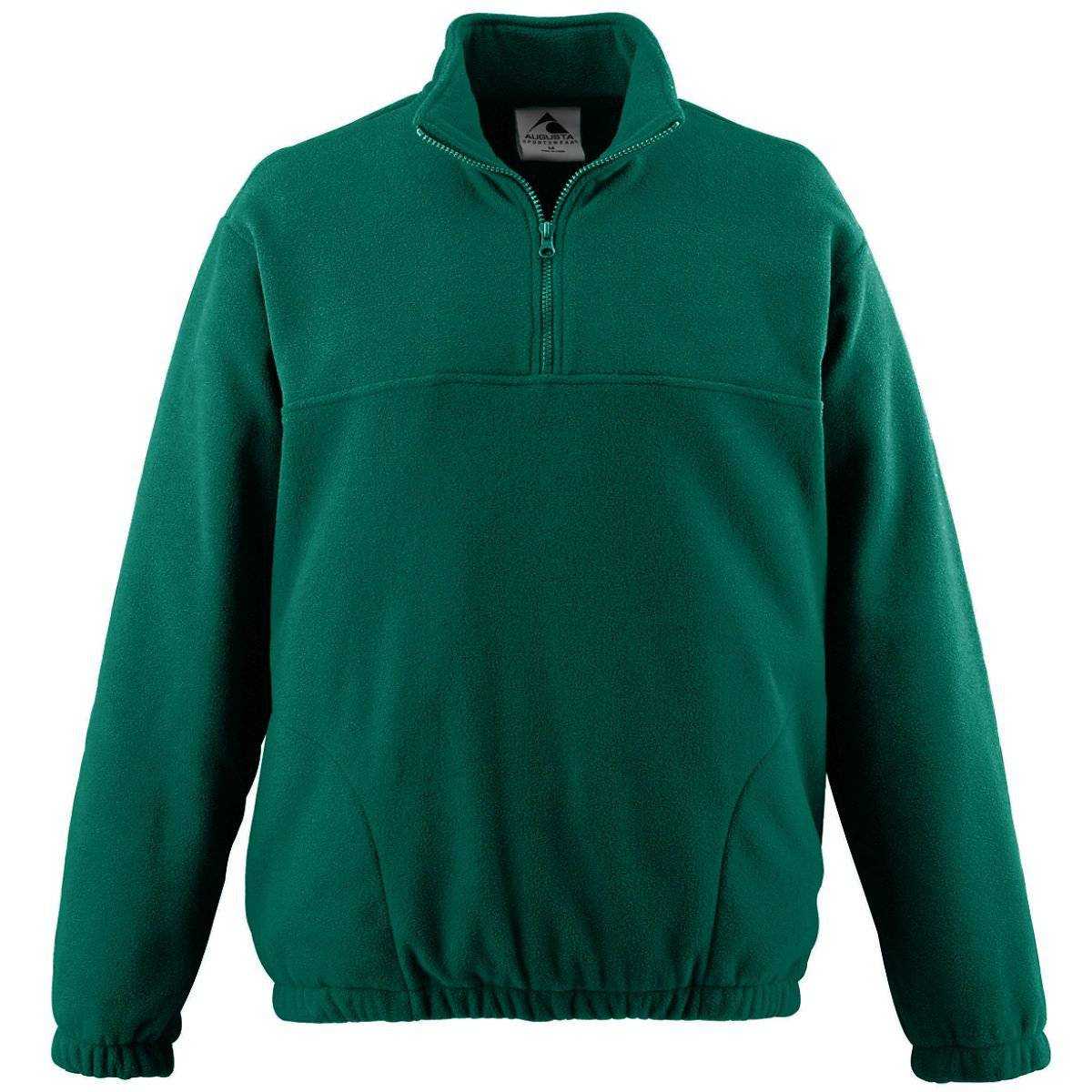 Augusta 3530 Chill Fleece Half-Zip Pullover - Forest - HIT a Double