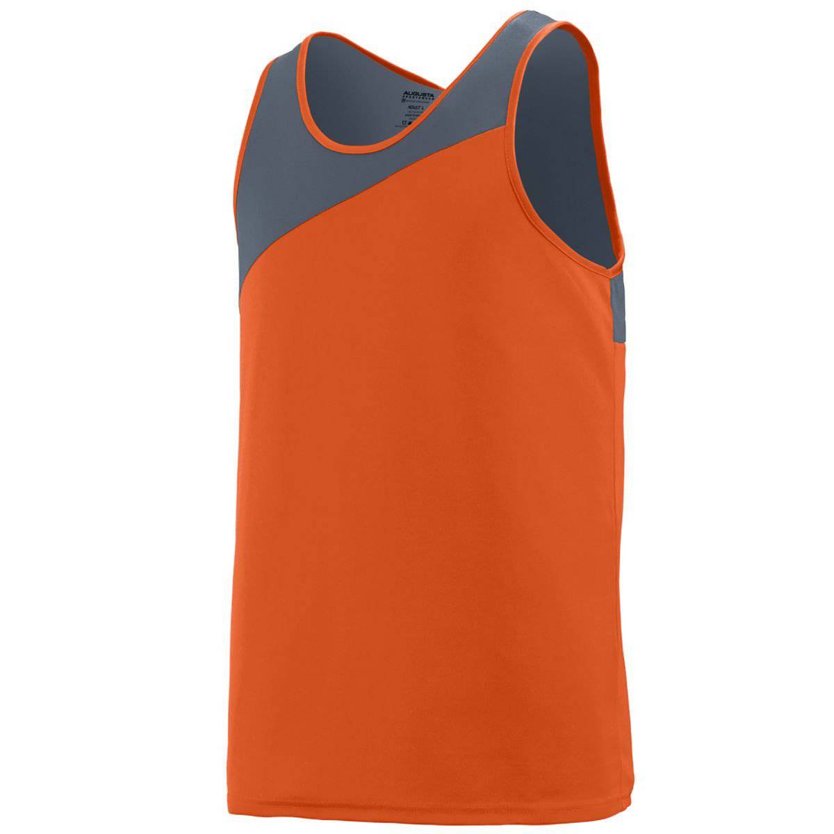 Augusta 353 Accelerate Jersey Youth - Orange Dark Gray - HIT a Double