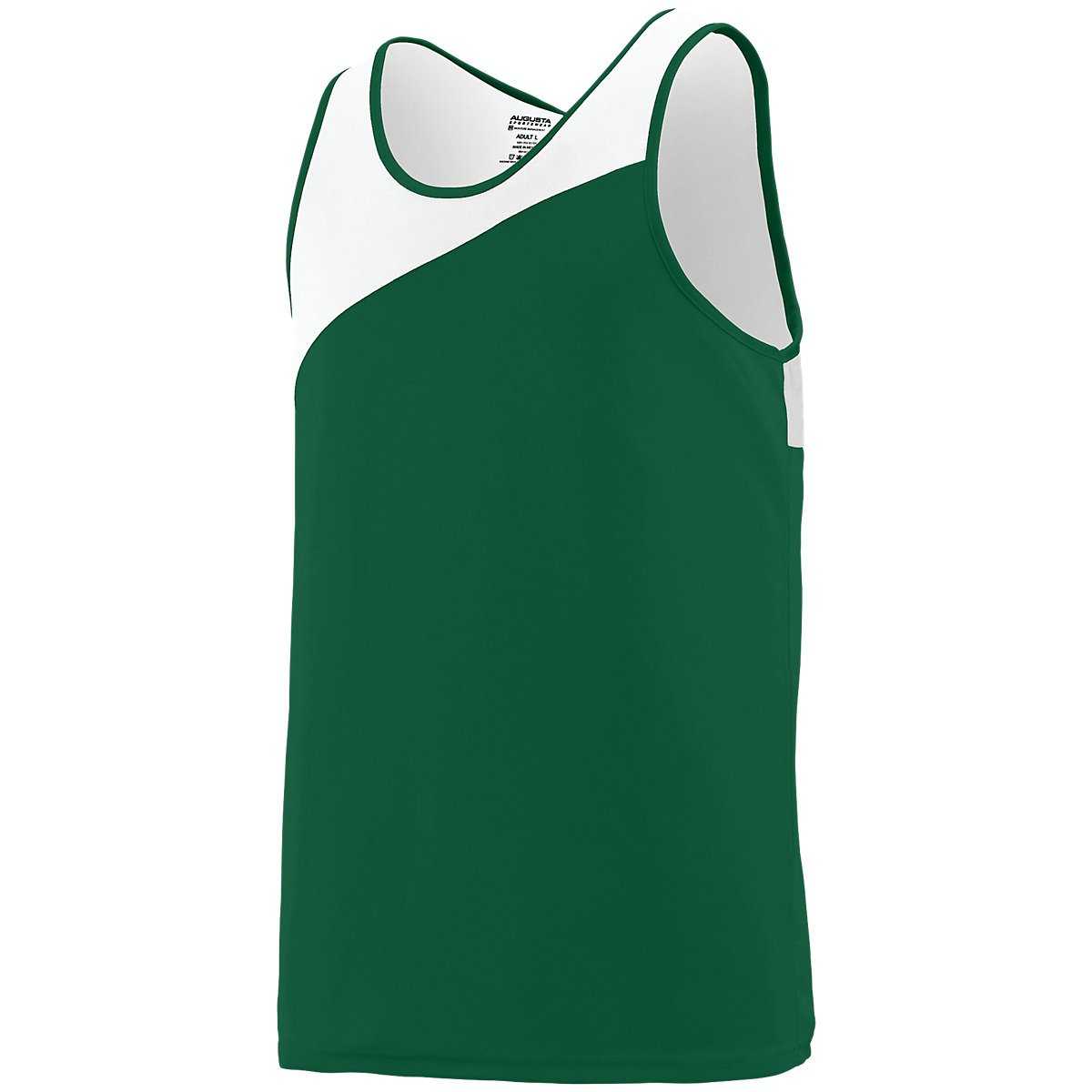 Augusta 353 Youth Accelerate Jersey - Dark Green White - HIT a Double