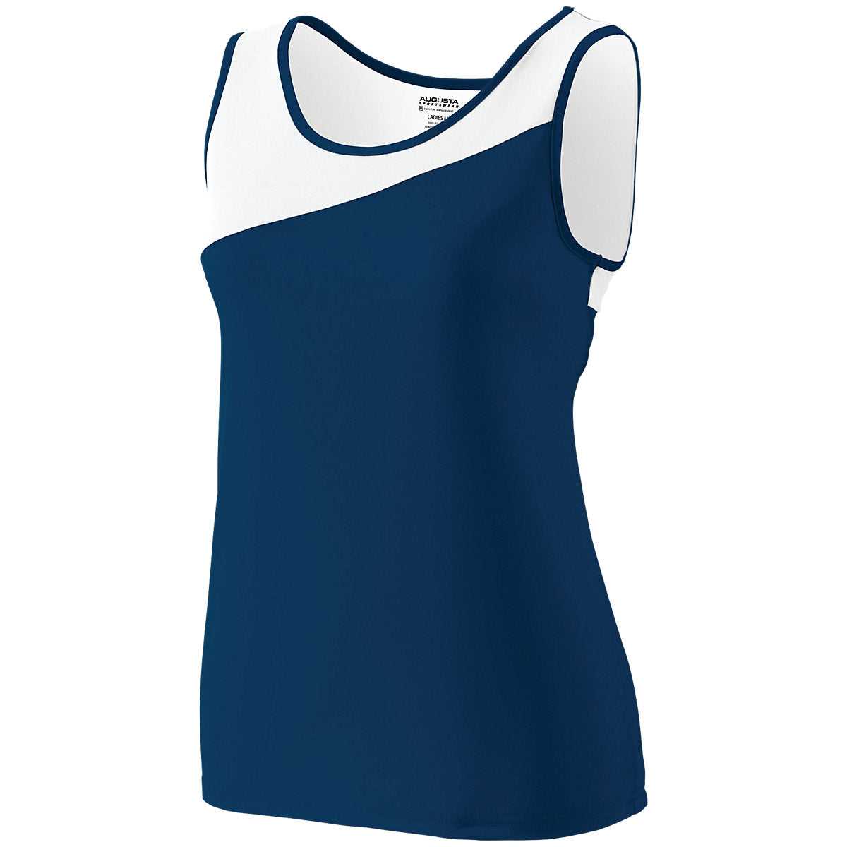 Augusta 354 Ladies Accelerate Jersey - Navy White - HIT a Double