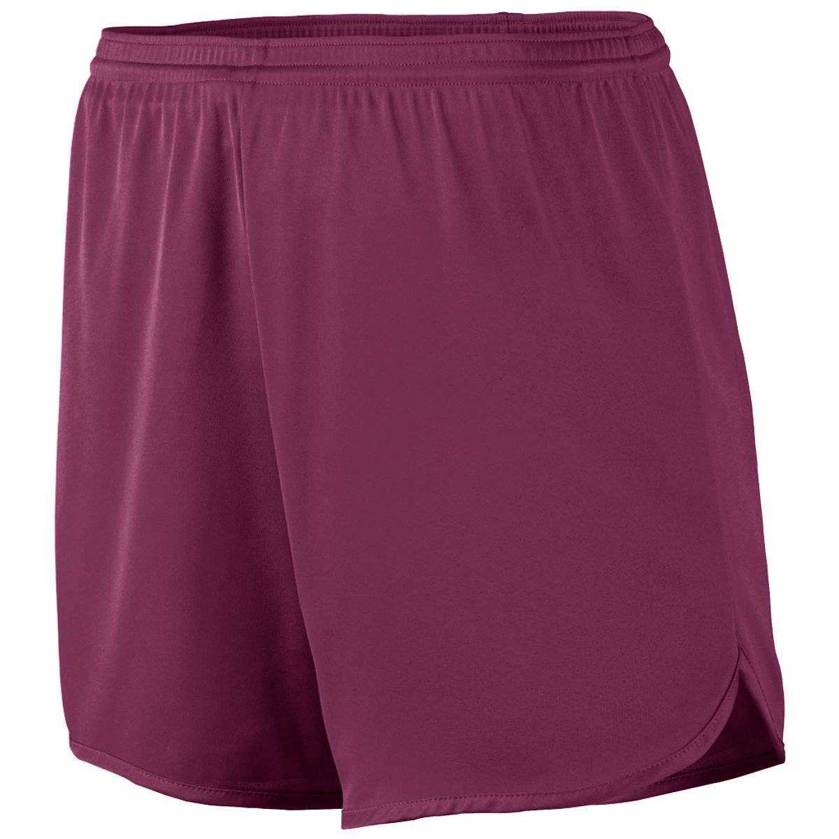 Augusta 355 Accelerate Short - Maroon - HIT a Double