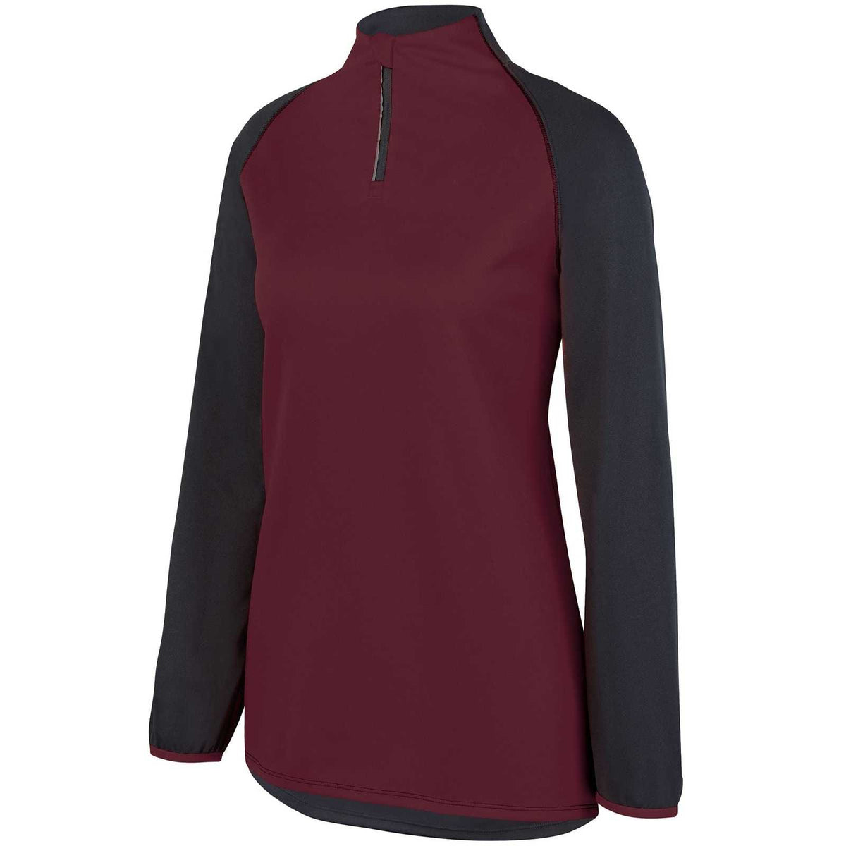 Augusta 3622 Ladies Record Setter Pullover - Slate Maroon - HIT a Double